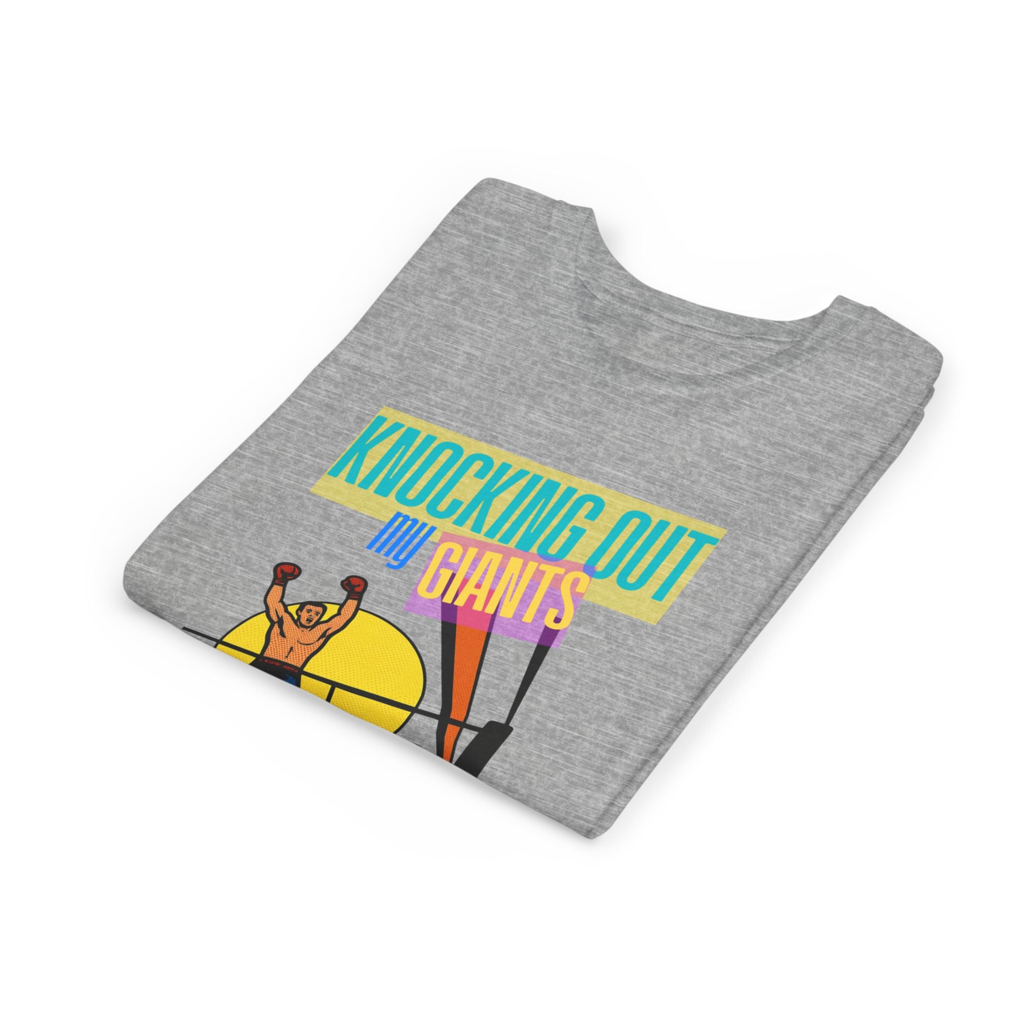 "Knocking Out My Giants" - David and Goliath Graphic Tee