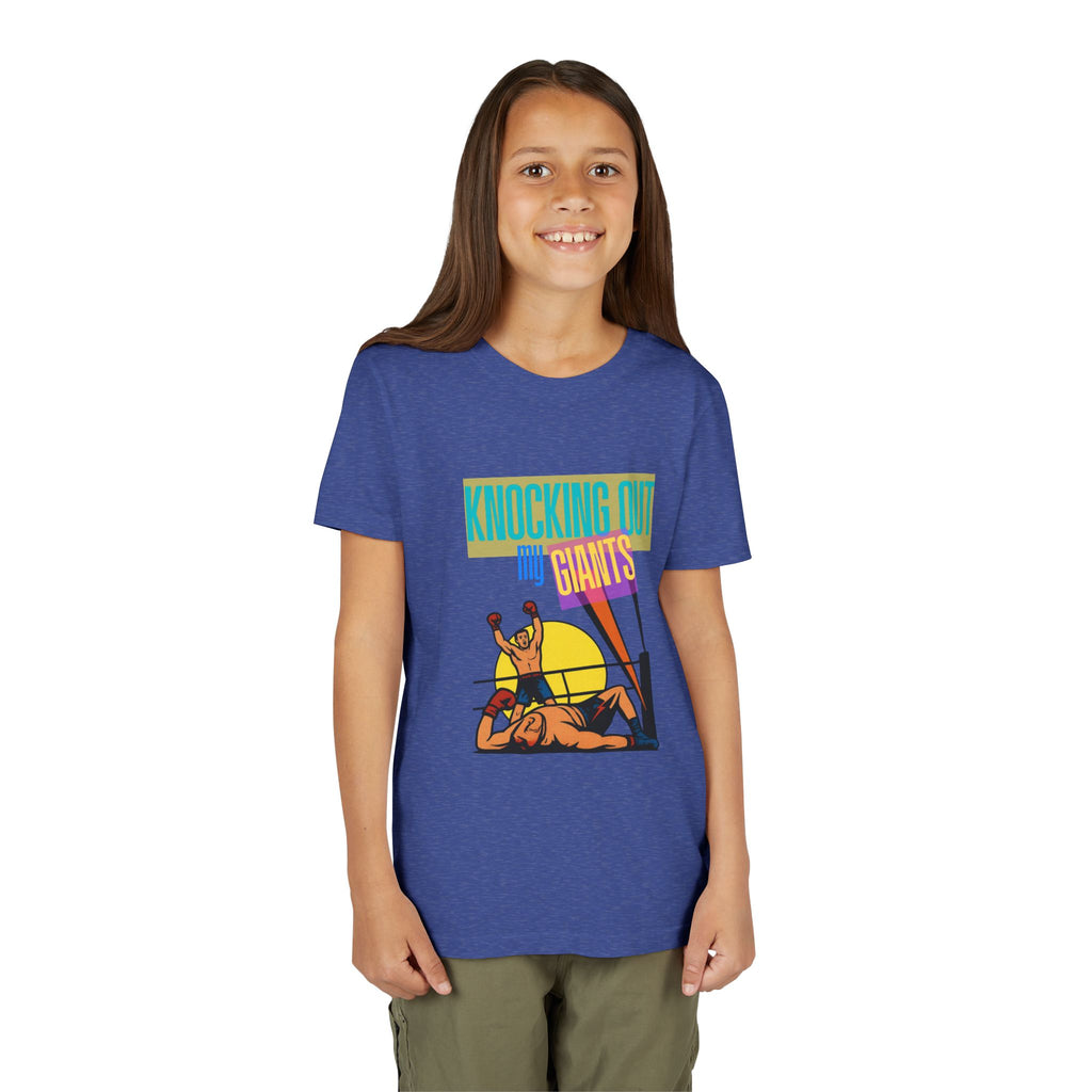 "Knocking Out My Giants" - David and Goliath Graphic Tee