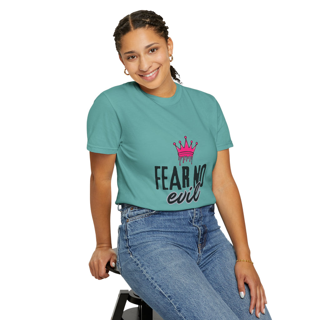 'Fear No Evil' Crown Pink