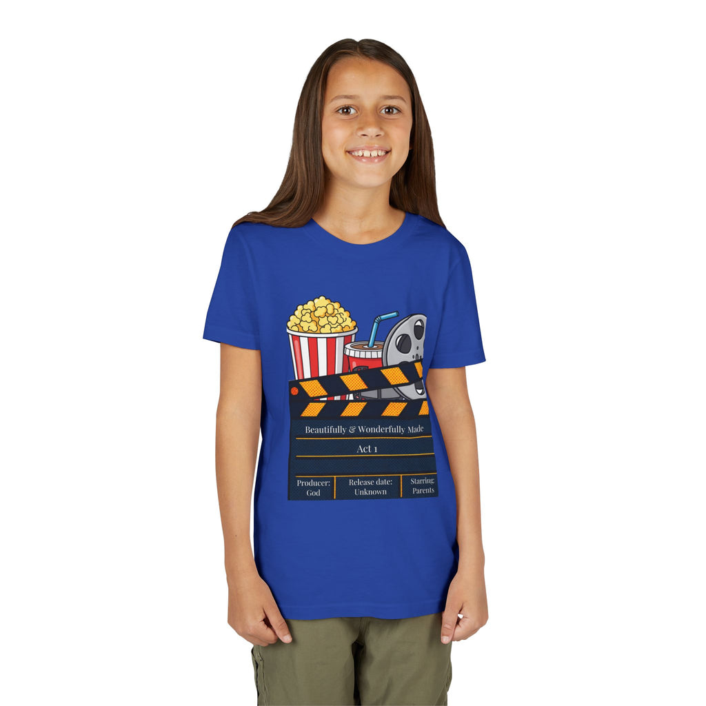 'Beautifully & Wonderfully Made'  — Kids Movie Night Tee