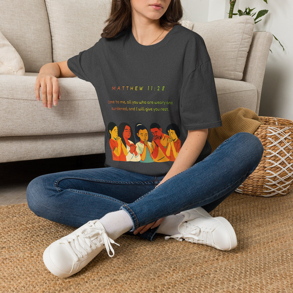 "Come To Me, All Who Are Weary" - Tee