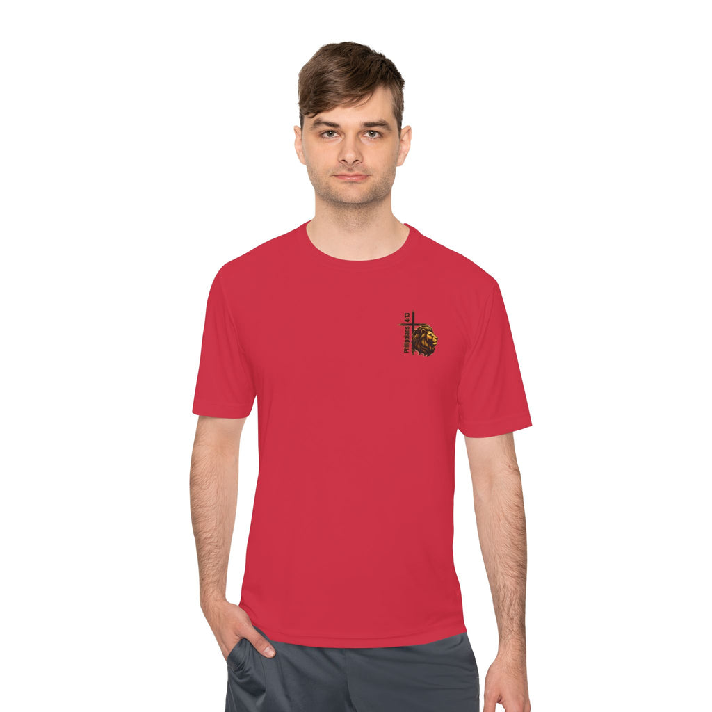 Philippians 4:13— Moisture-Wicking T-Shirt