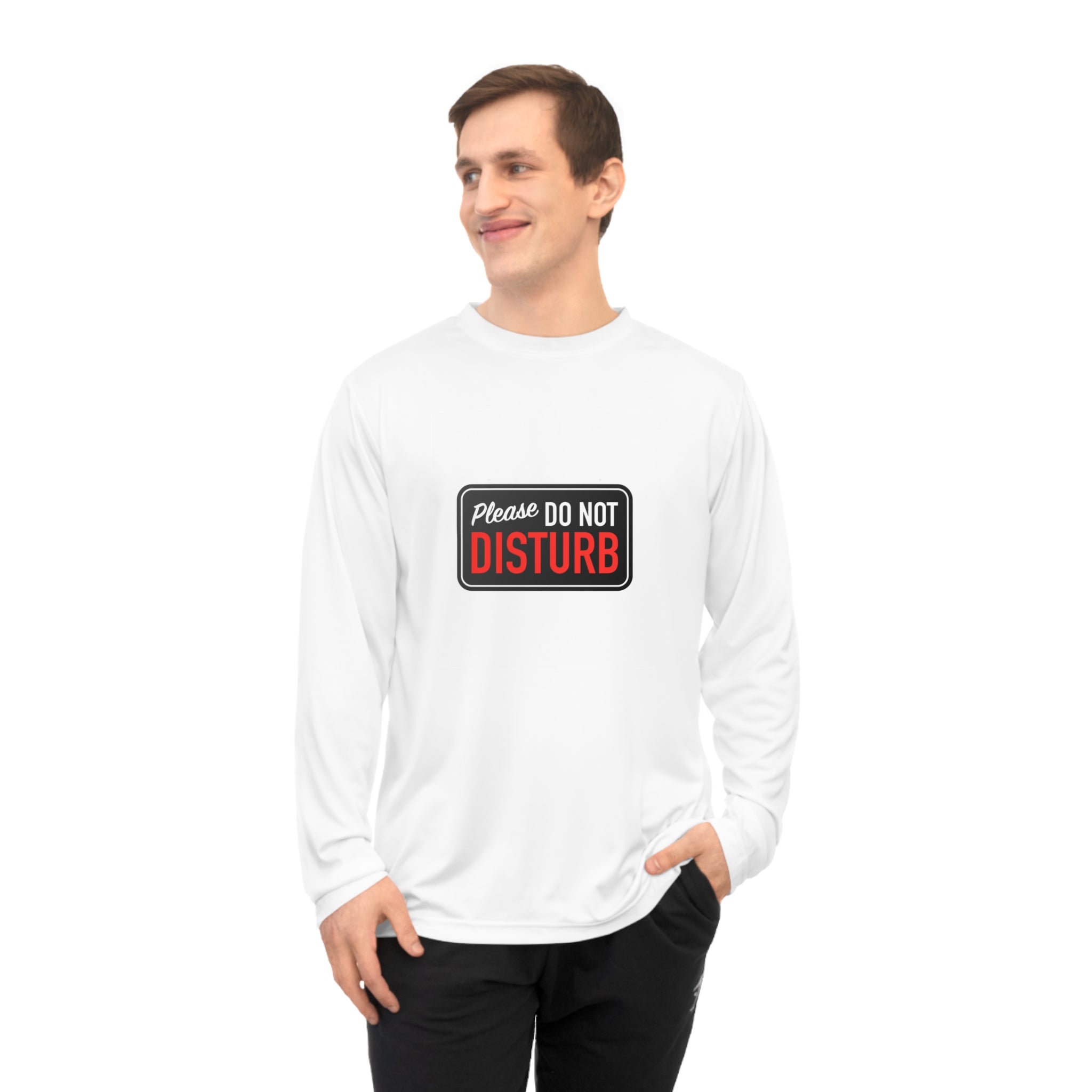 “Please Do Not Disturb: I Got Gains & Jesus on My Mind" - Performance Long Sleeve