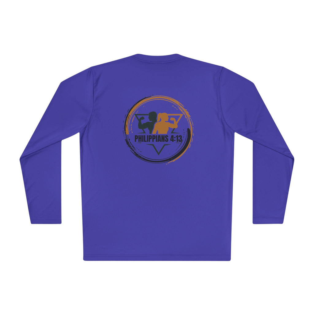 Philippians 4:13  — Athletic Long Sleeve Shirt