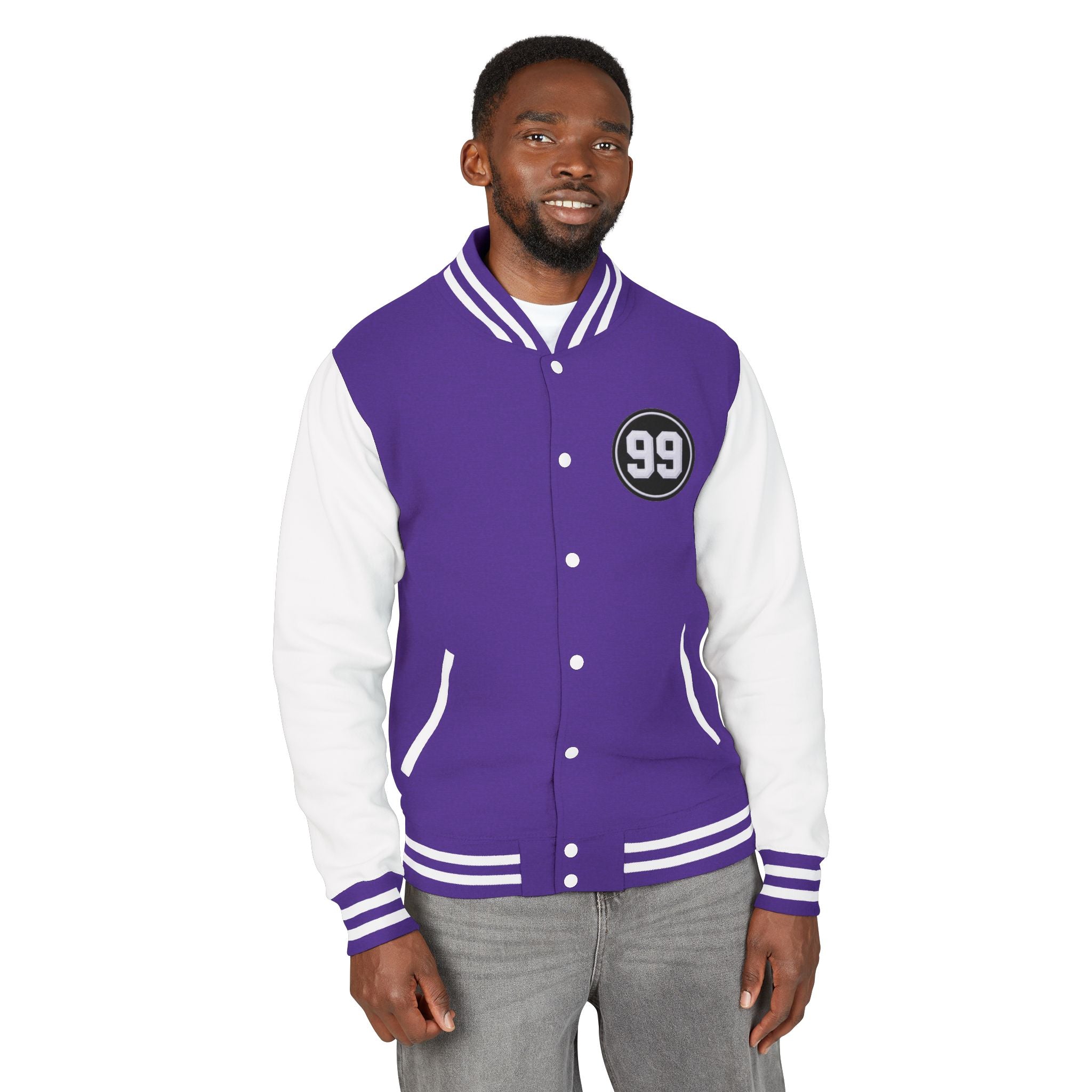 'He Leaves The 99 For 1' -Letterman Jacket