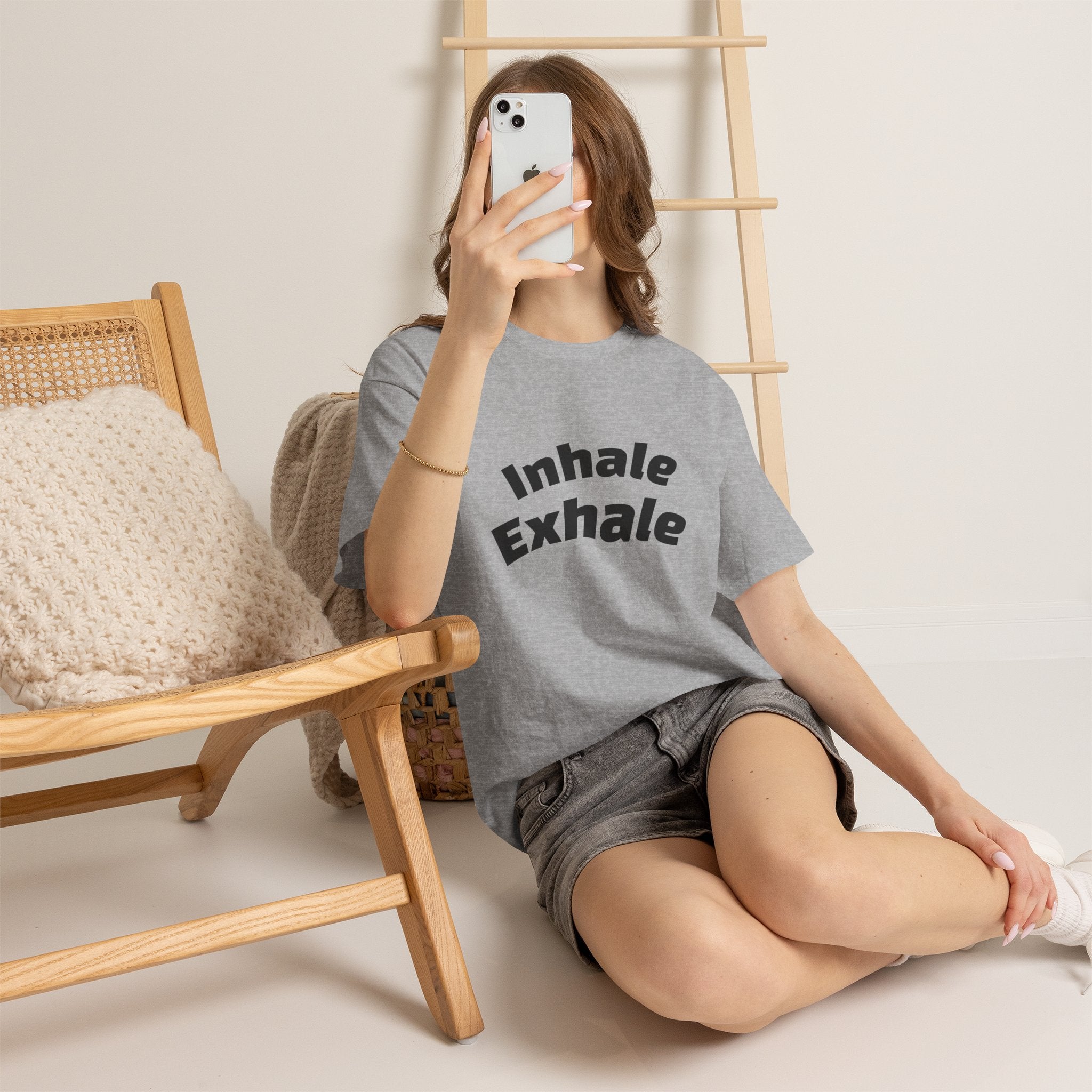 'Inhale/Exhale YHWH'  — T-Shirt