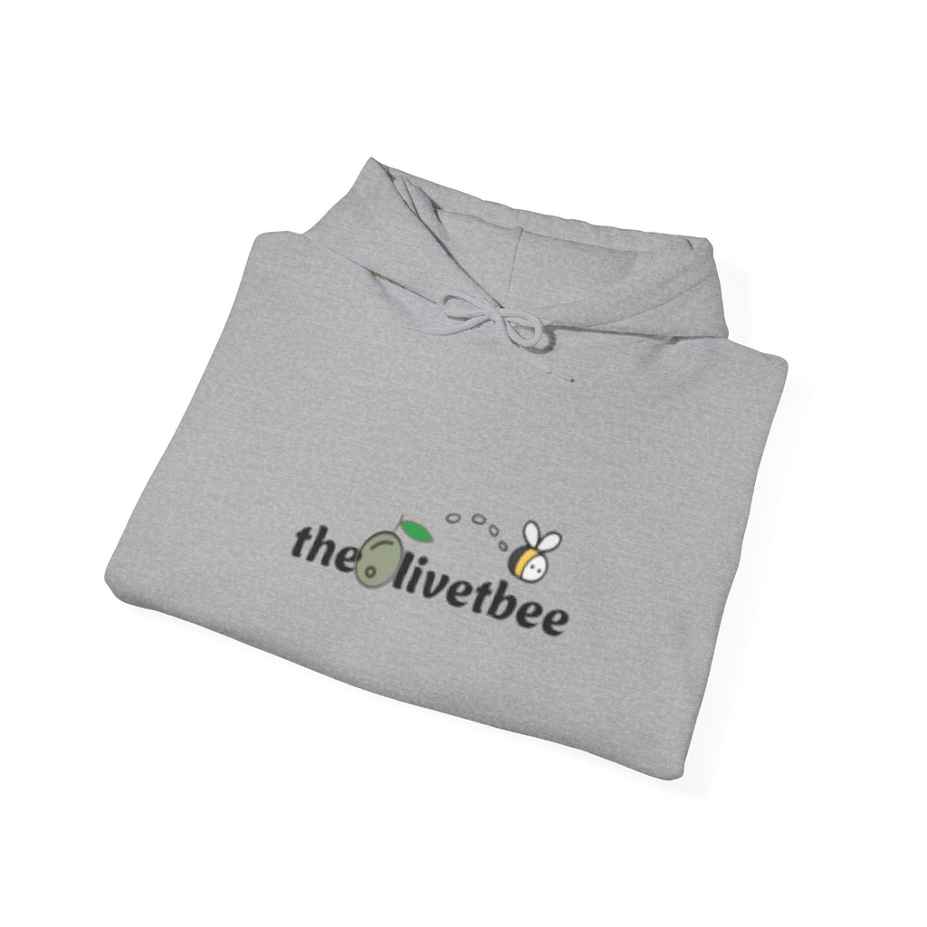 "theOlivetbee" hoodie | QR code back, Scan Me