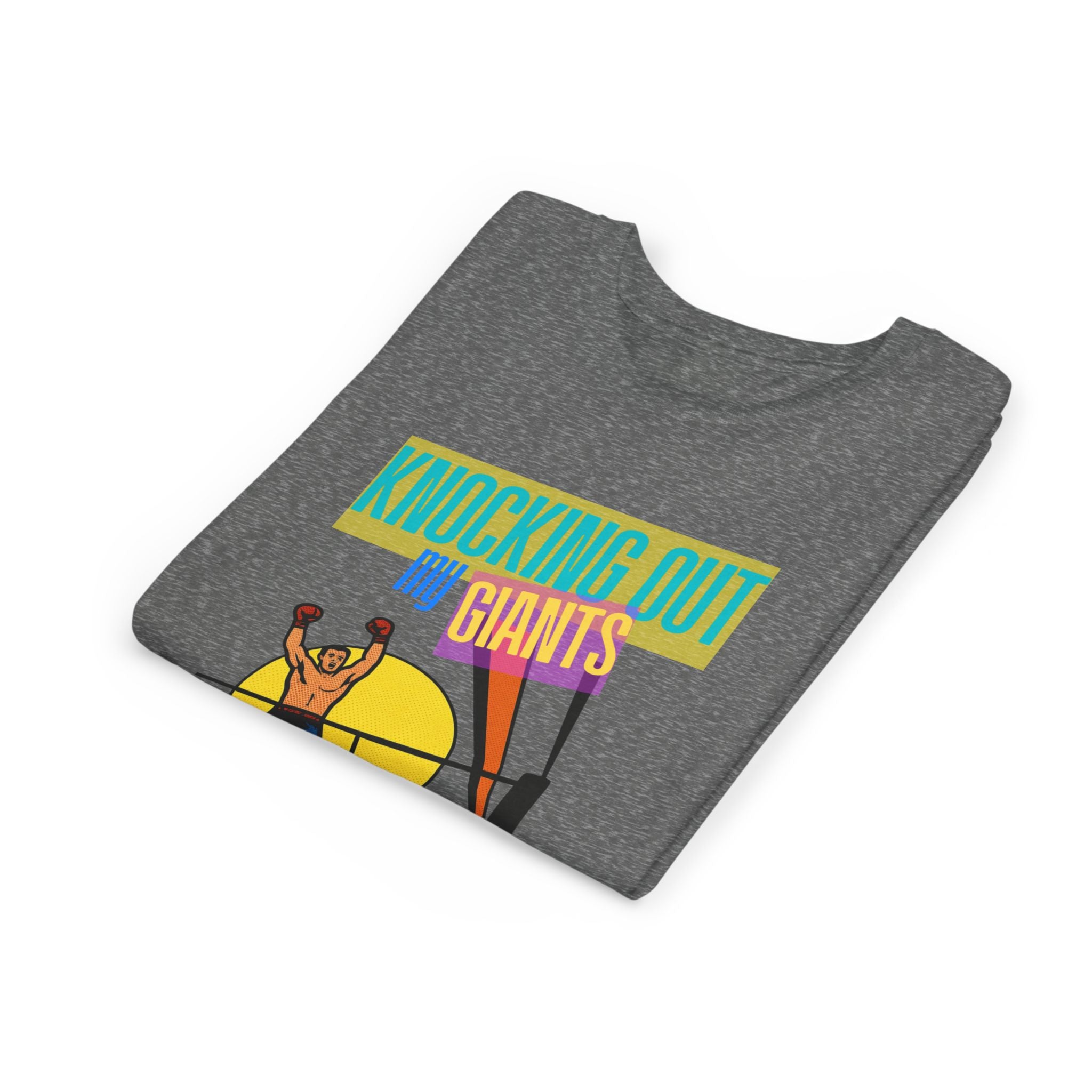 "Knocking Out My Giants" - David and Goliath Graphic Tee