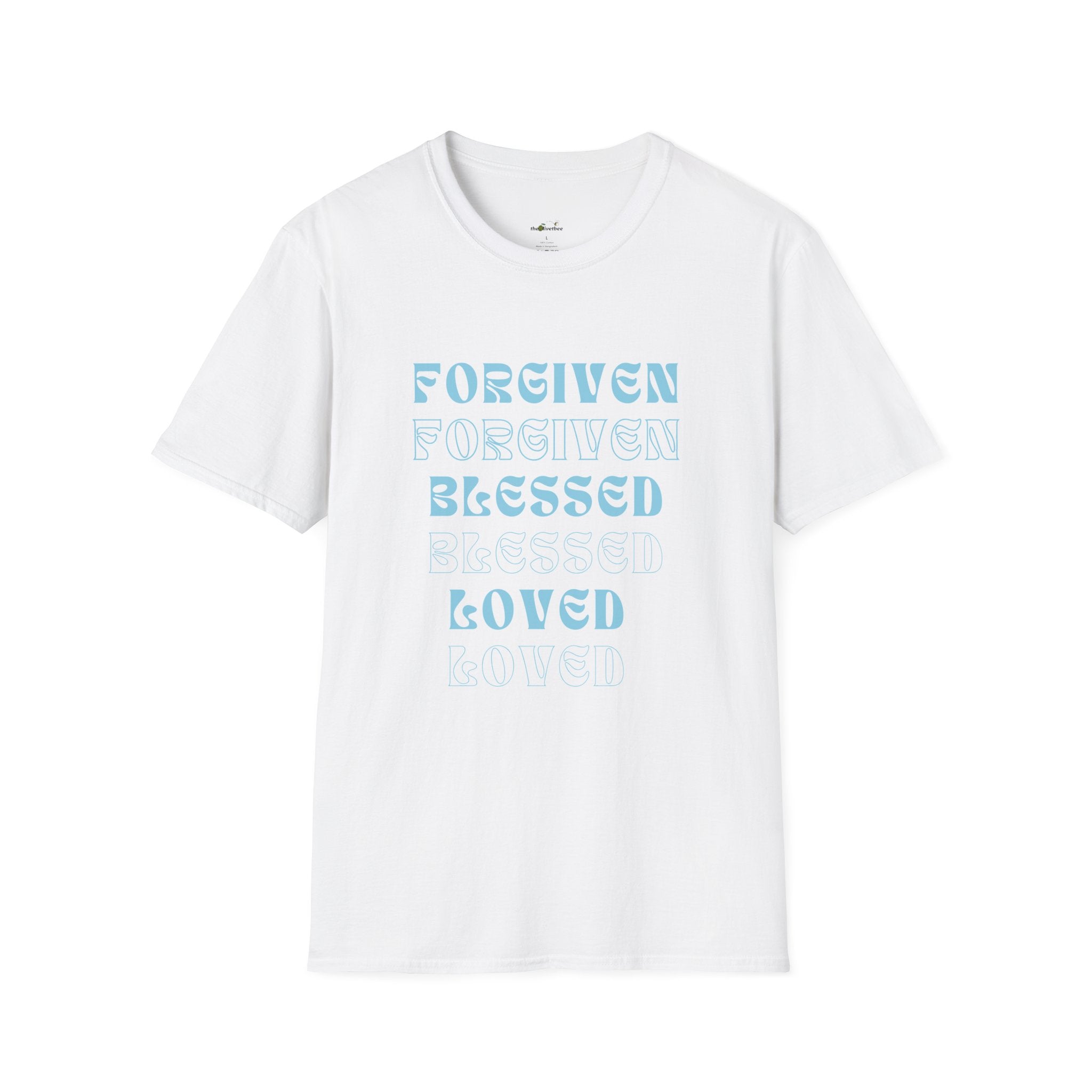 Forgiven, Blessed, Loved — Tee