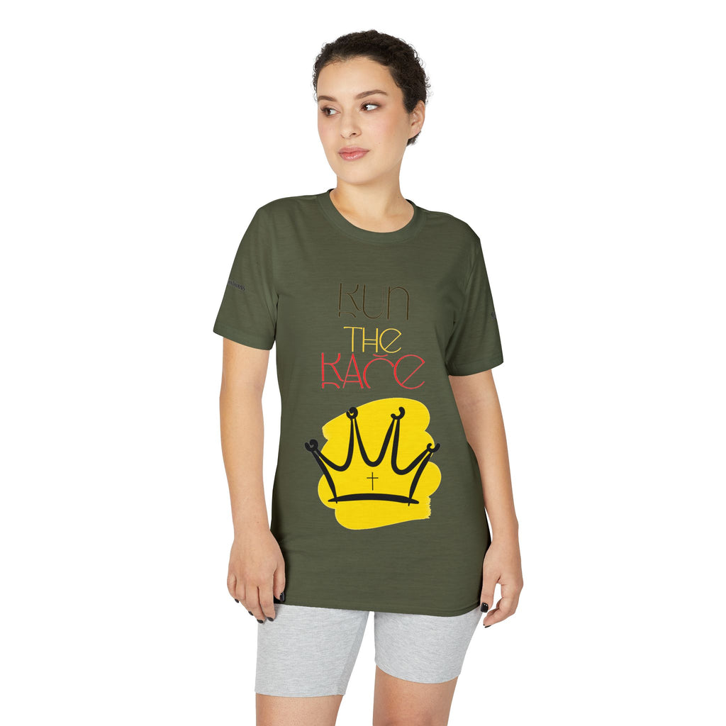 'Run The Race' - Athletic Tee