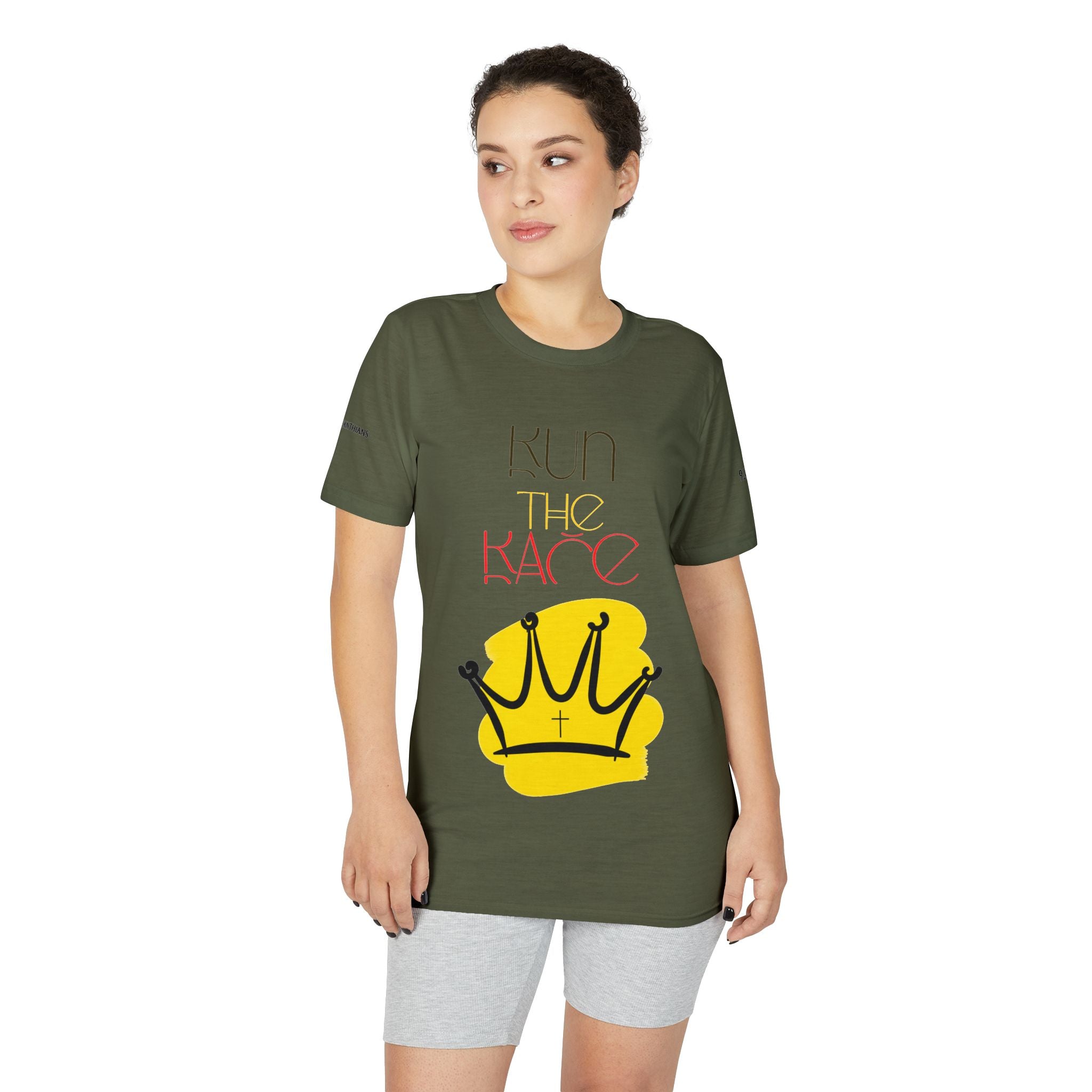 'Run The Race' - Athletic Tee