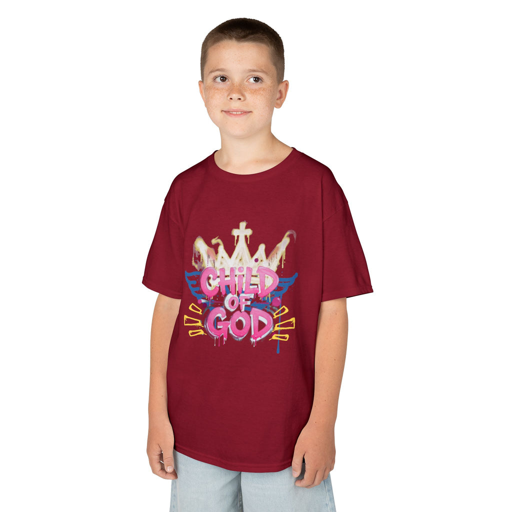 'Child of God' — Angel Wings Graphic Kids Tee