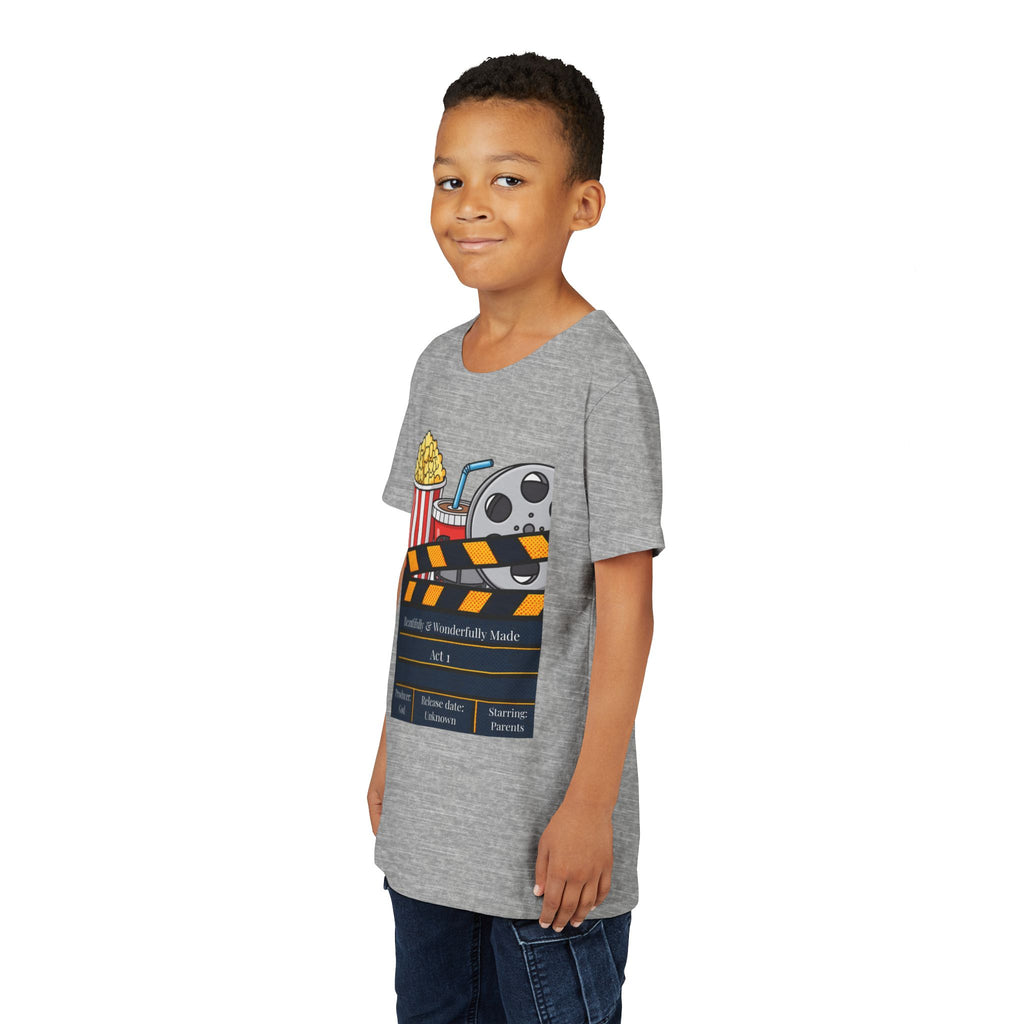 'Beautifully & Wonderfully Made'  — Kids Movie Night Tee