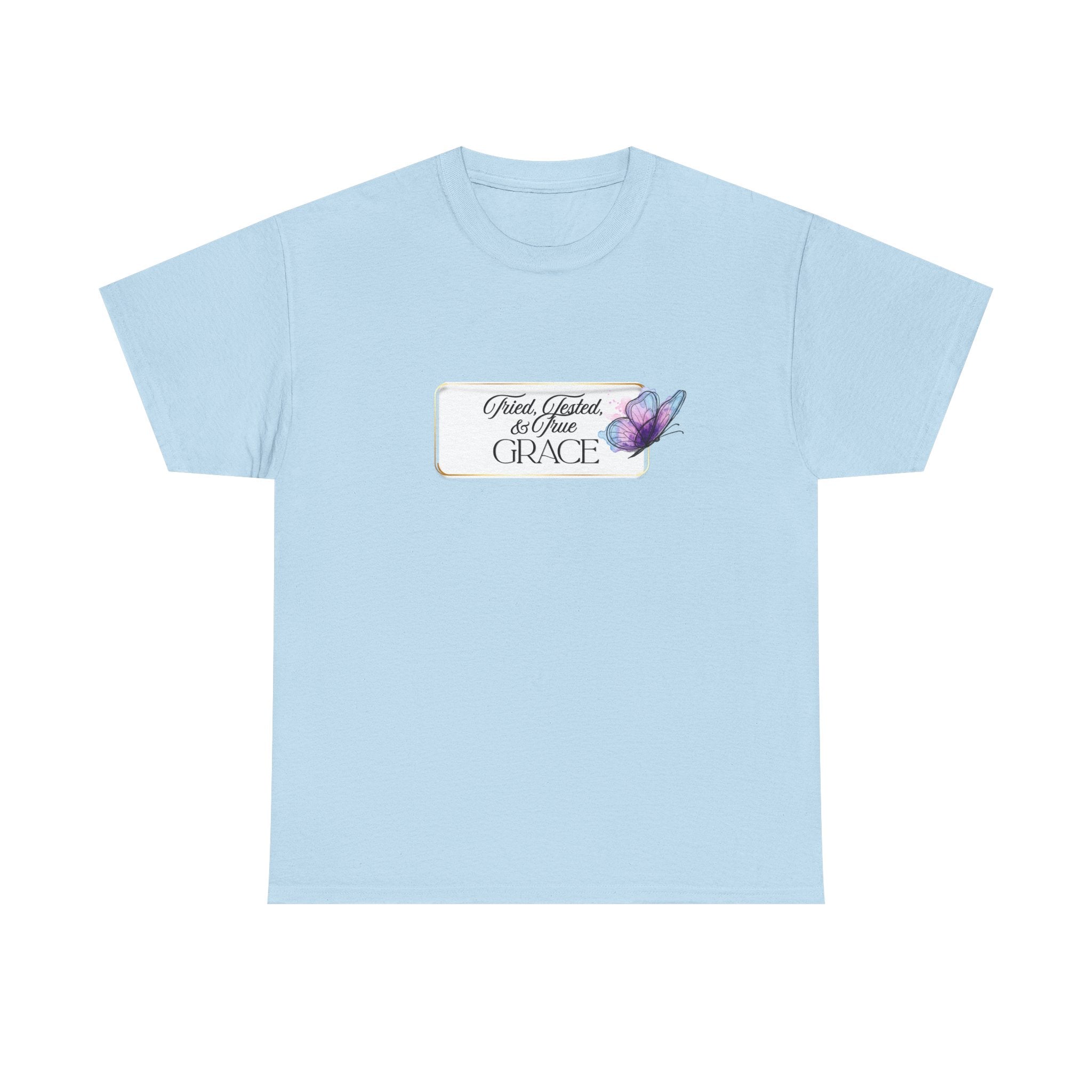 "Tried, Tested, & True Grace" book tee