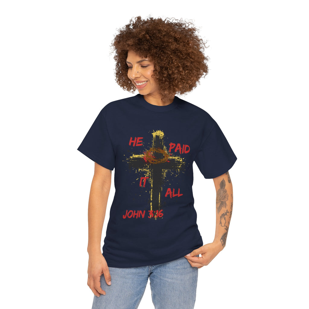 'He Paid It All'  — Graphic Tee