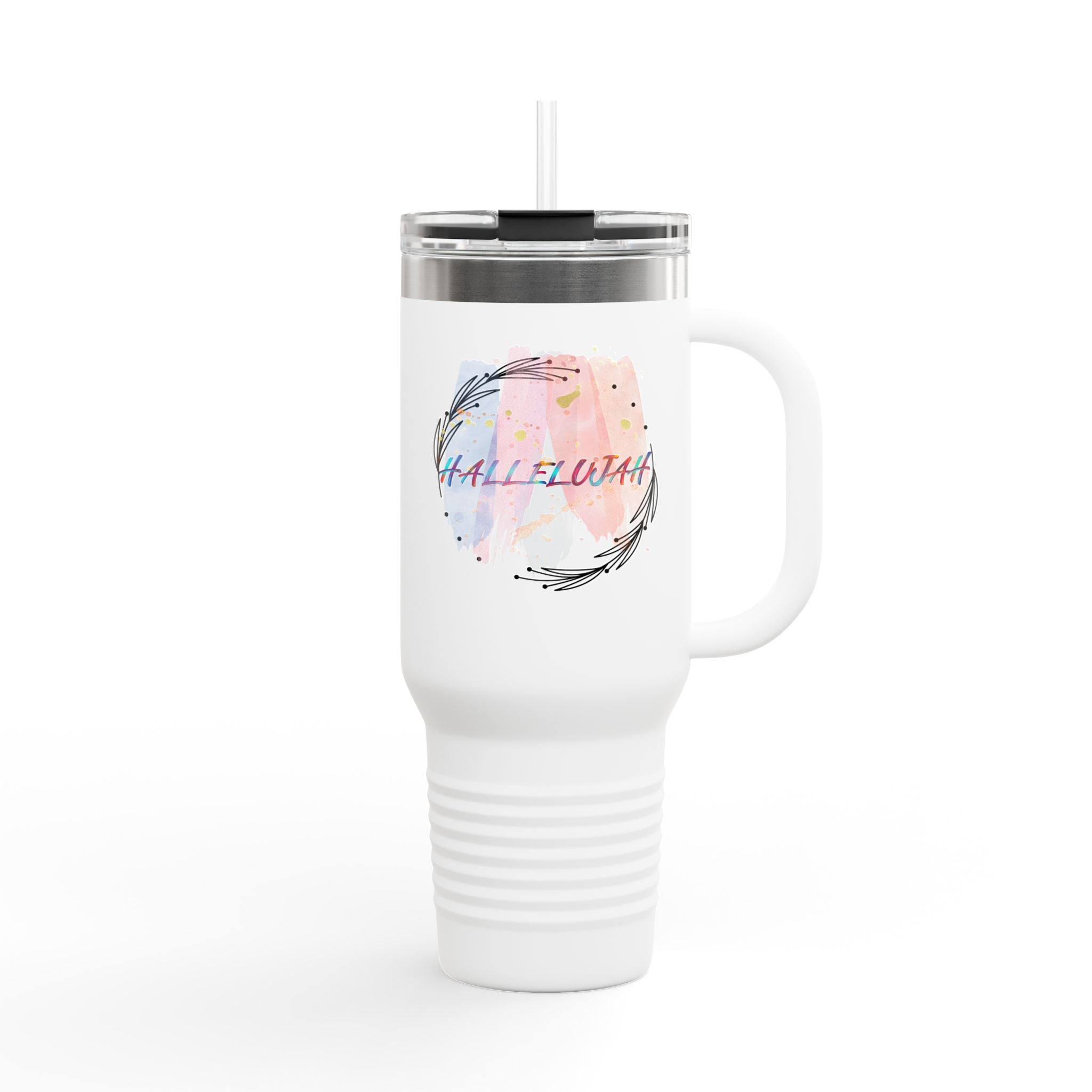 'Hallelujah' — Insulated Travel Mug (40oz)