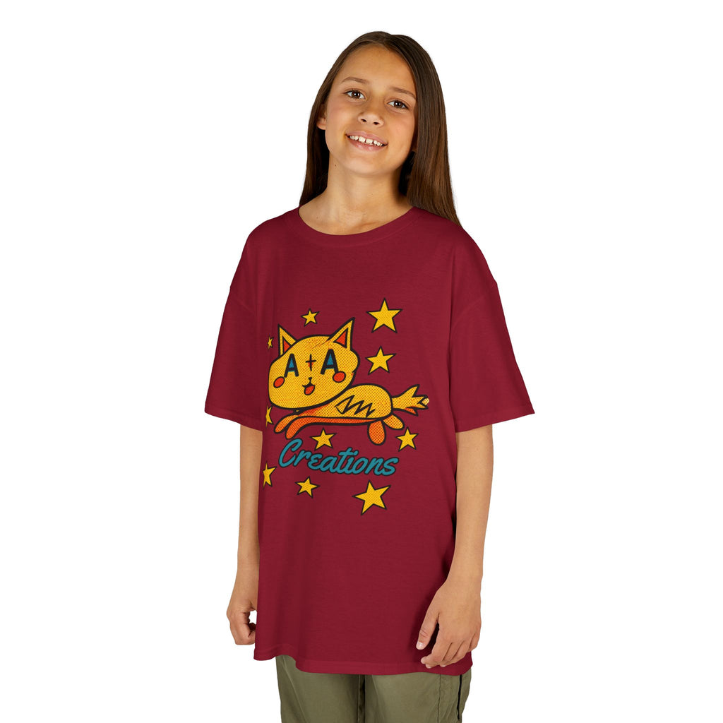 'A+A Creations' Star Gaze Kitty -  Kids Tee