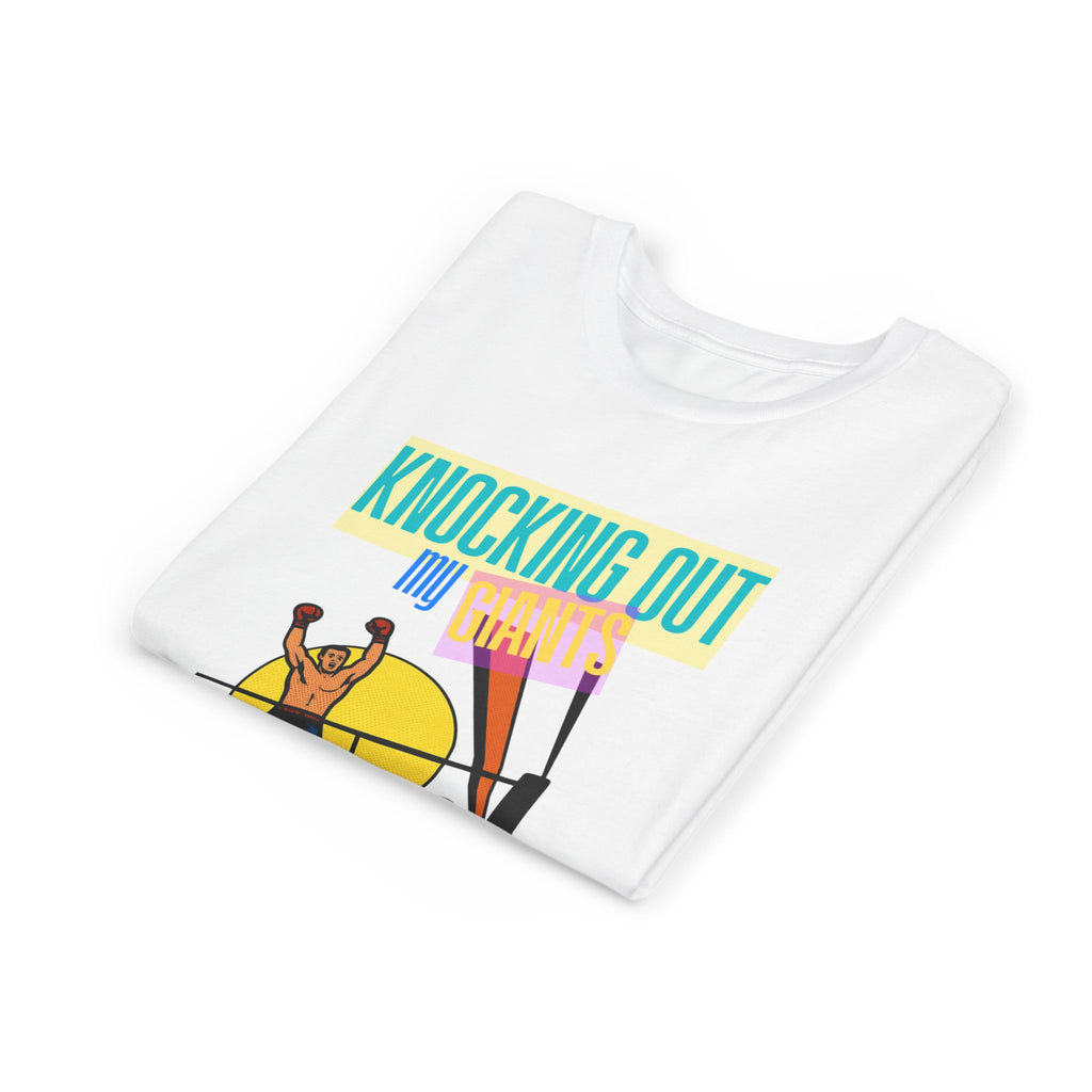"Knocking Out My Giants" - David and Goliath Graphic Tee