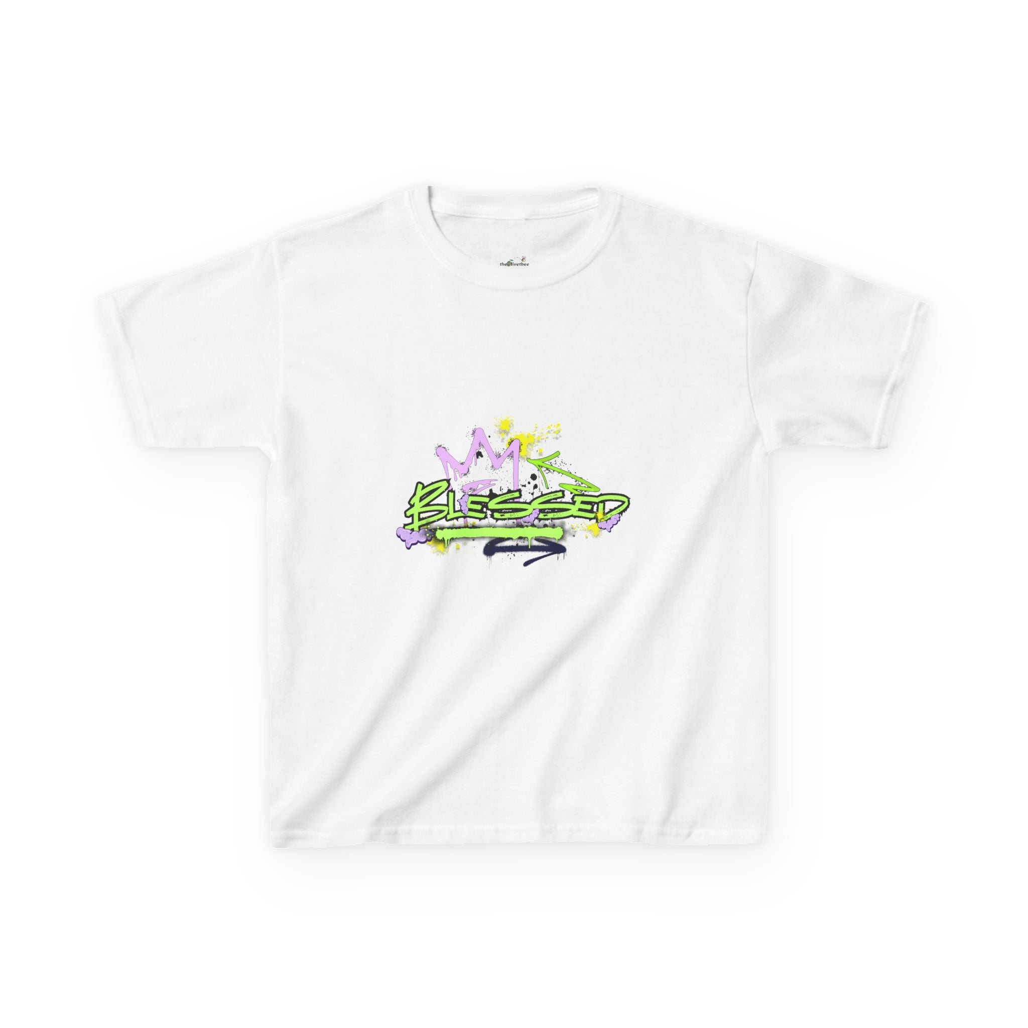'Blessed' Graffiti - Kids Tee