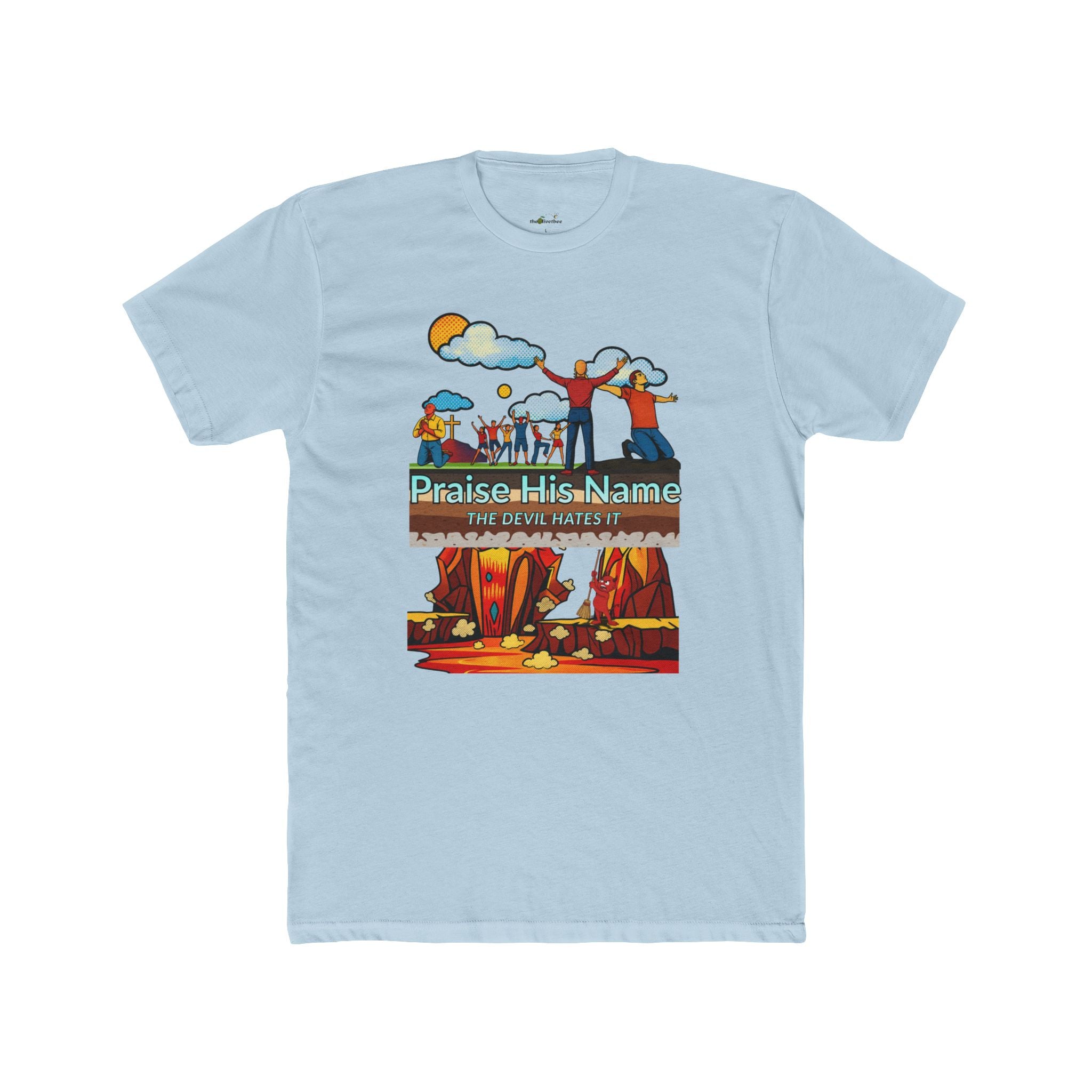 'Praise His Name' — Graphic T-Shirt