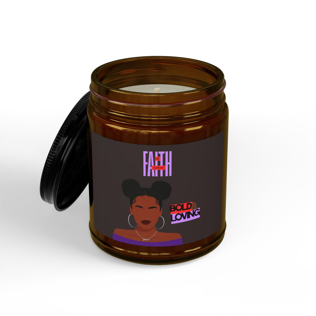 'Faith in Christ': Bold & Loving  — Soy Candle (4oz & 9oz)