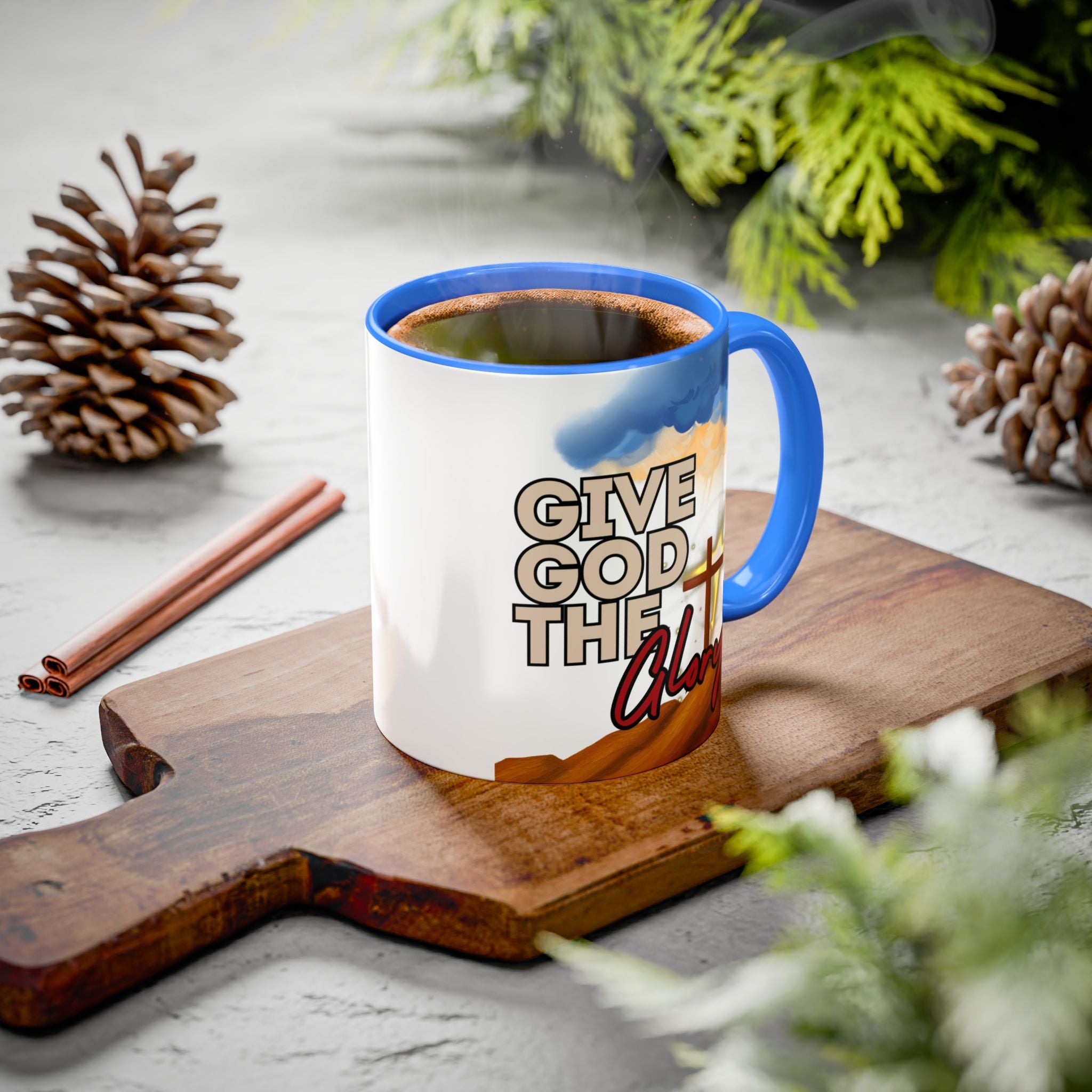 'Give God the Glory' Mug (11oz/15oz)