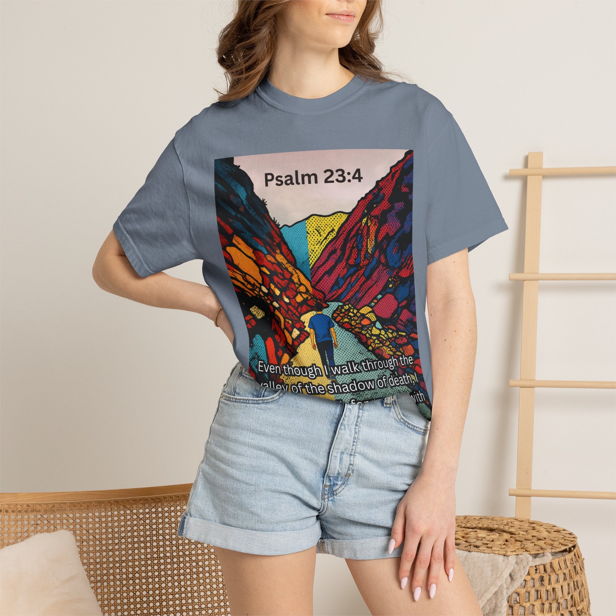 Psalm 23:4 — Valley Tee