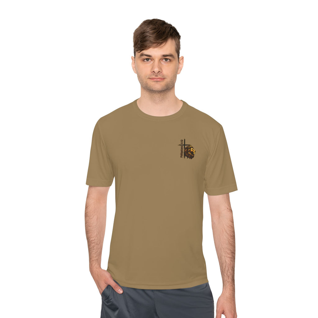 Philippians 4:13— Moisture-Wicking T-Shirt