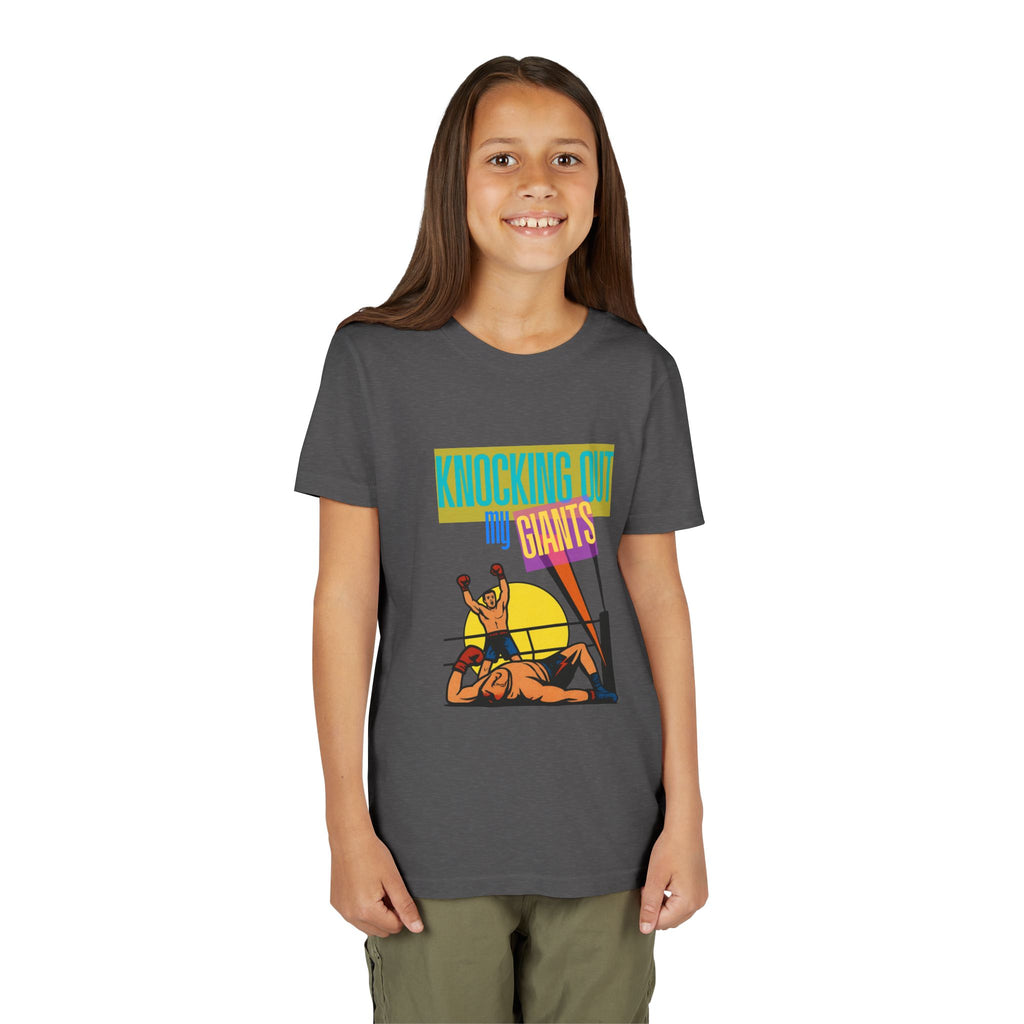"Knocking Out My Giants" - David and Goliath Graphic Tee