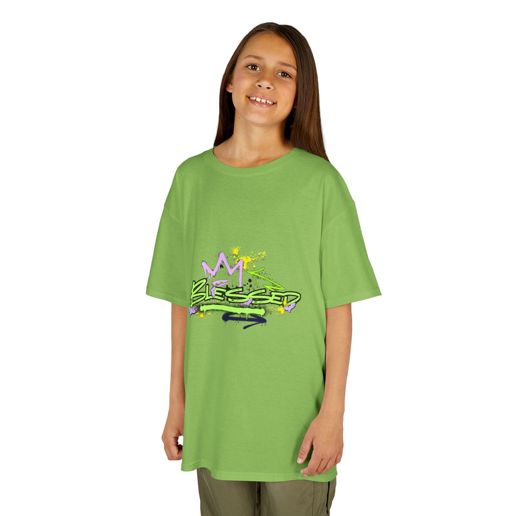 'Blessed' Graffiti - Kids Tee