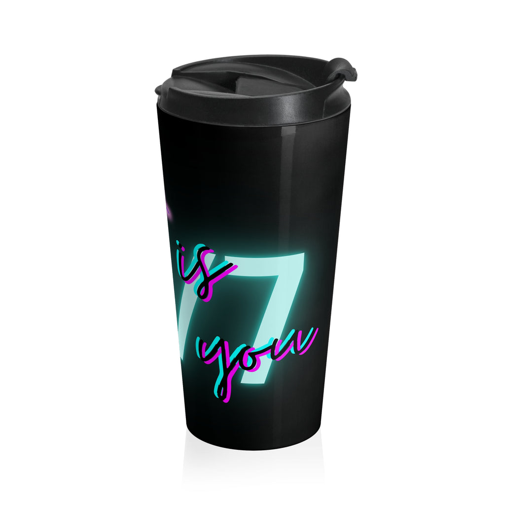 'He Is With You 24/7' - Stainless Steel Travel Mug