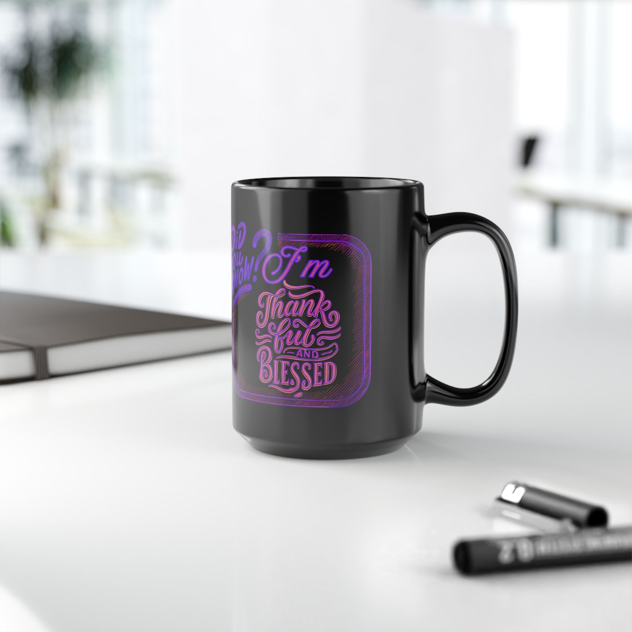 'I'm Thankful and Blessed' Mug  (11oz, 15oz)