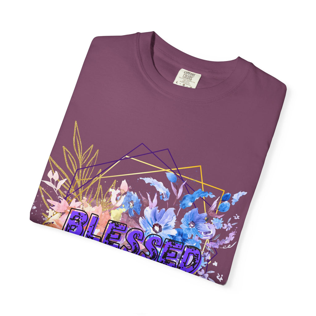 'Blessed'  — Floral T-Shirt