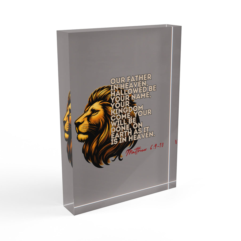 Matthew 6:9-10 Photo Block