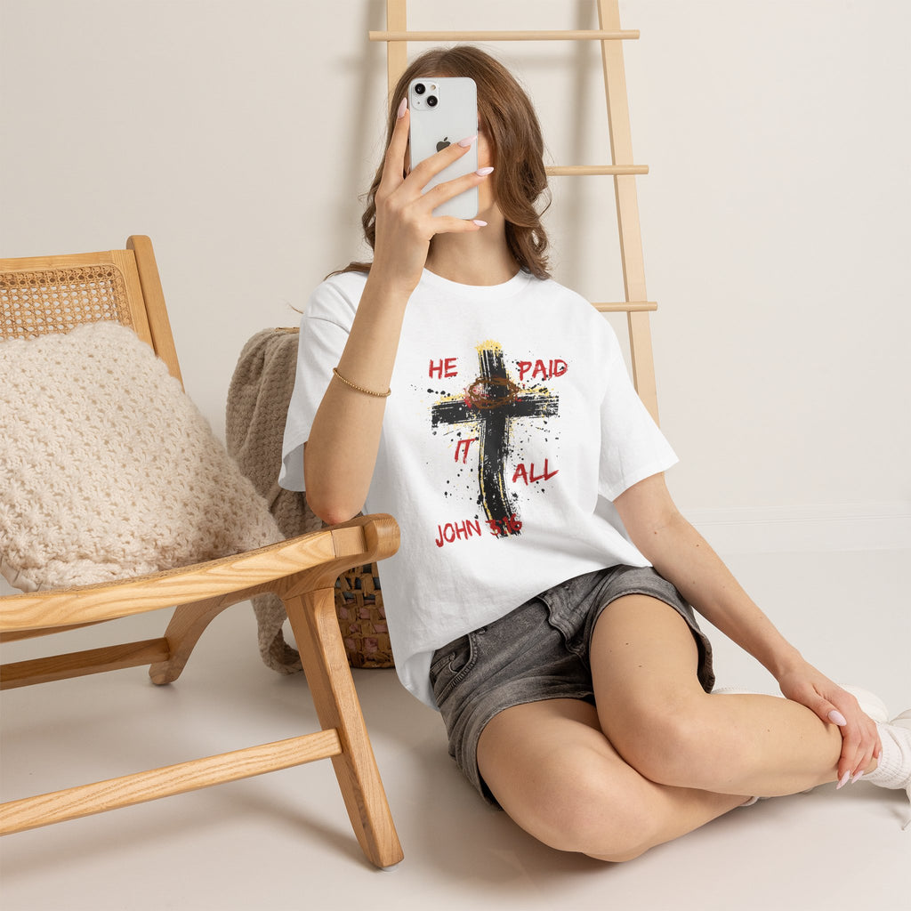 'He Paid It All'  — Graphic Tee