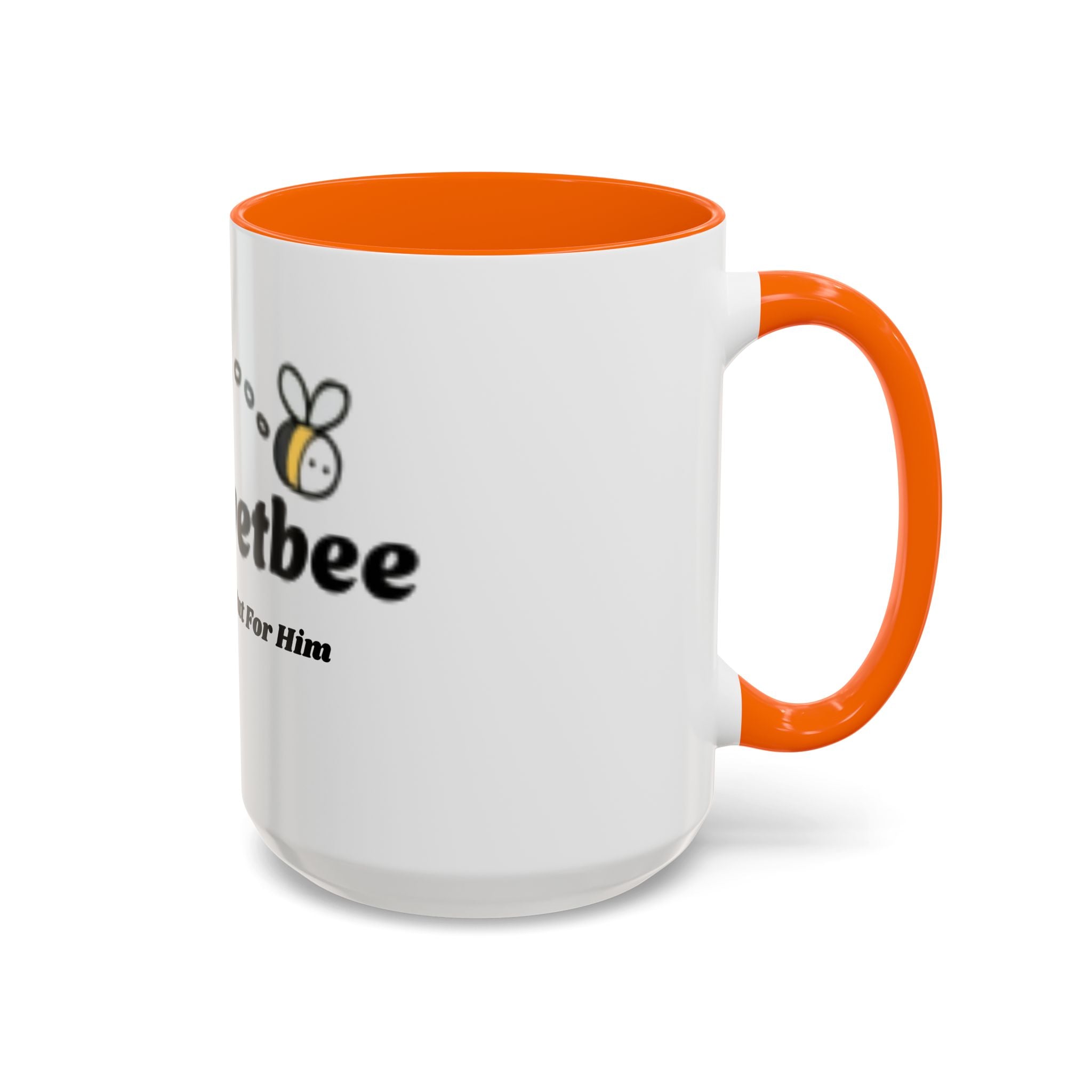 theOlivetbee Coffee Mug — "Not For Me, But For Him" Accent Ceramic Mug (11/15oz)