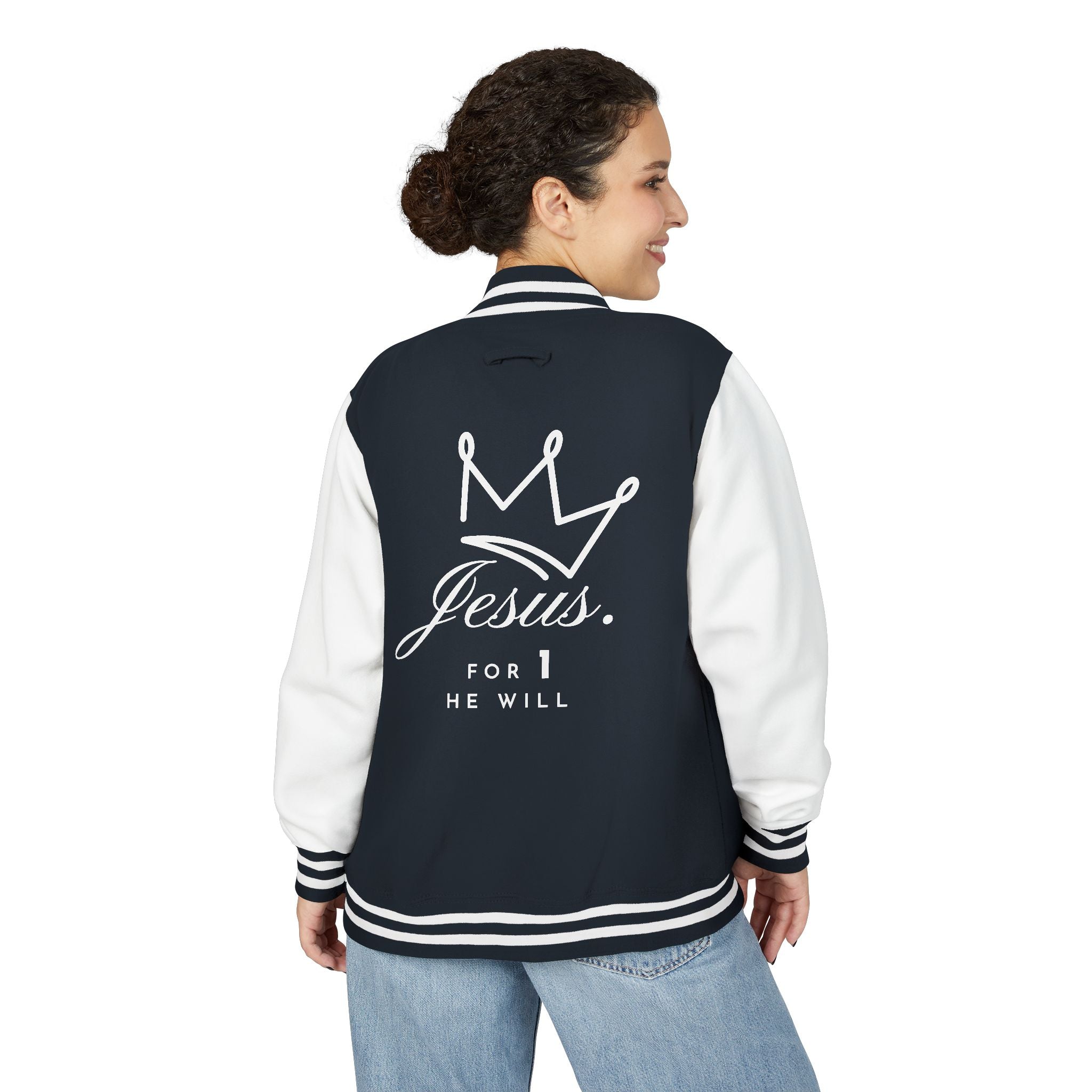 'He Leaves The 99 For 1' -Letterman Jacket