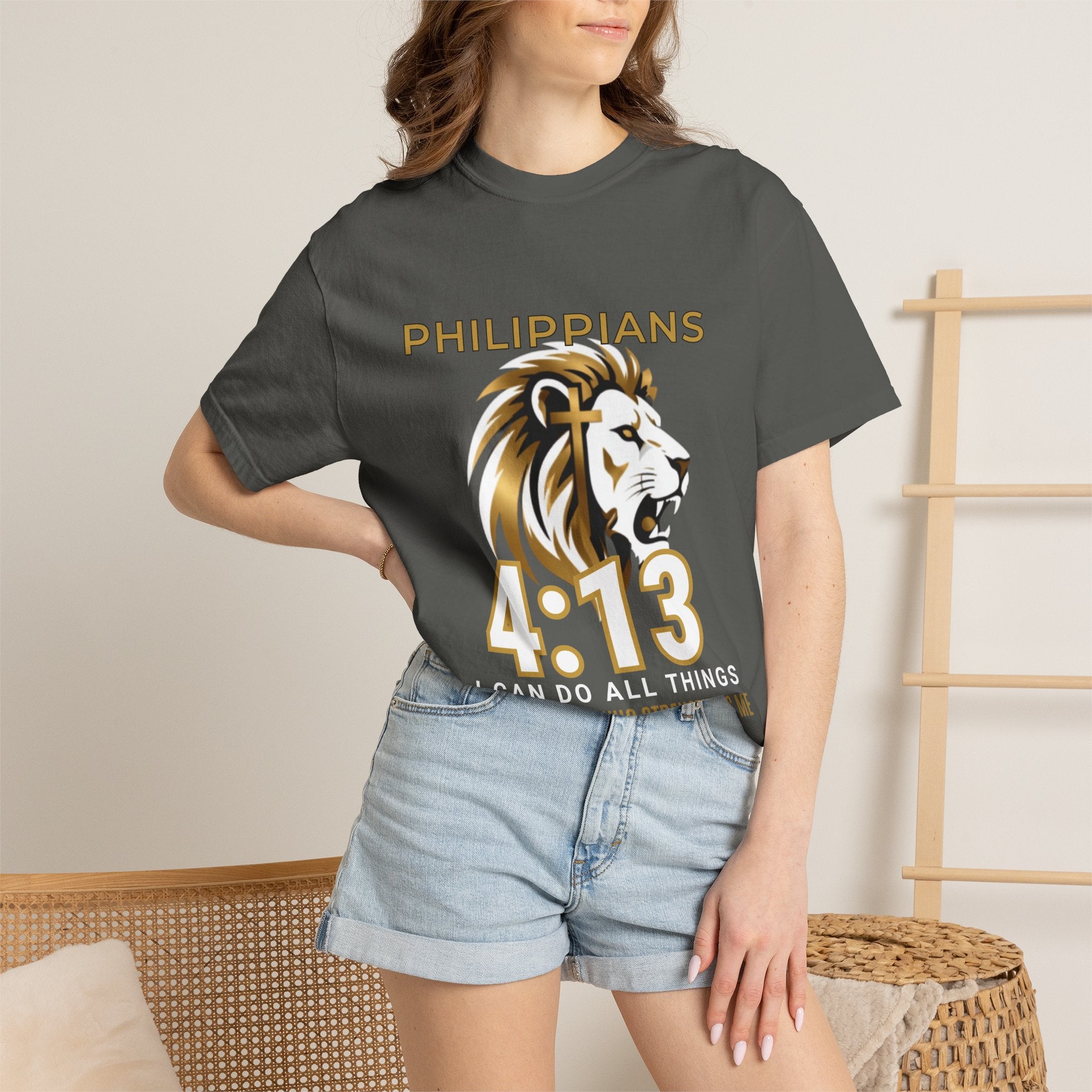 Philippians 4:13: "I Can Do All Things" - T-Shirt