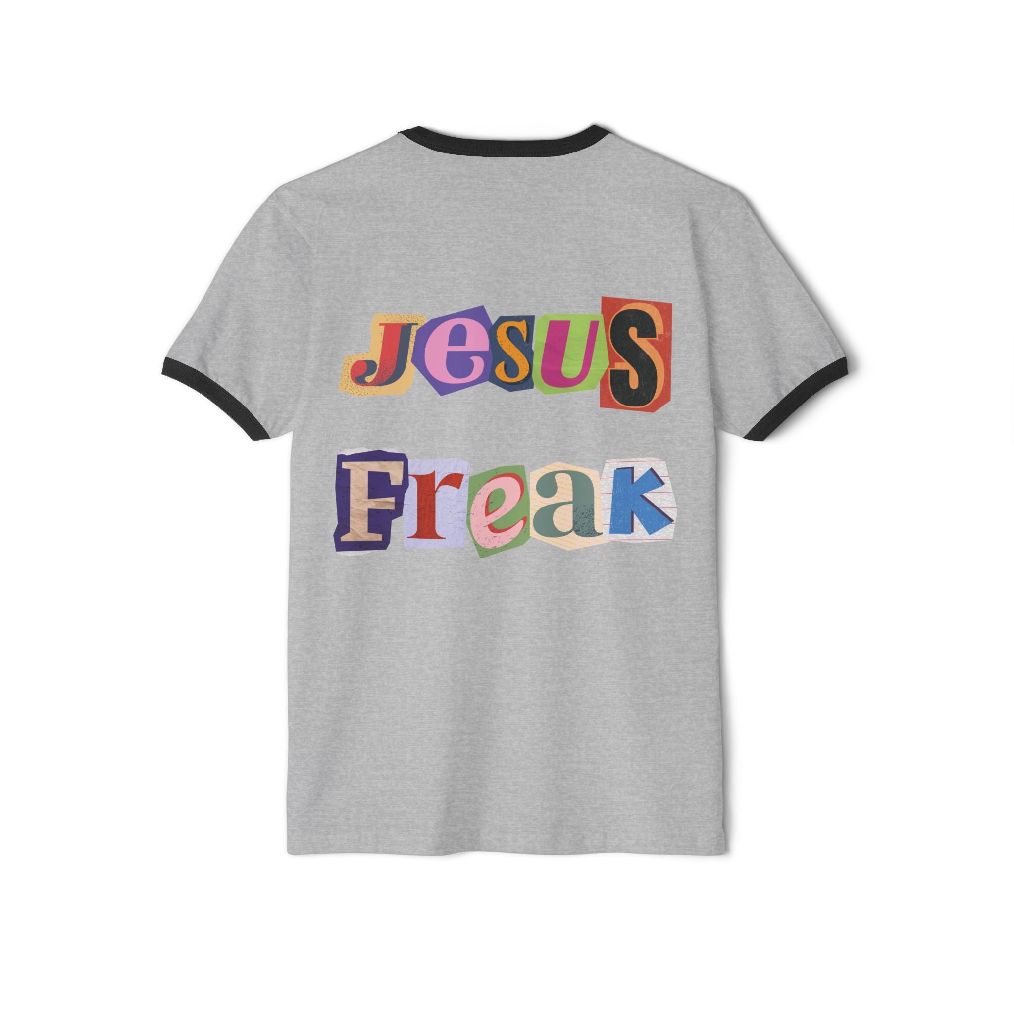 Unashamed Jesus Freak Vintage Ringer Tee