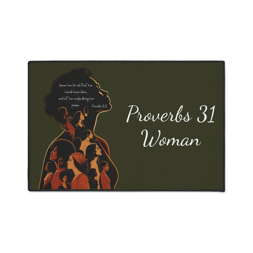 'You Are' — Proverbs 31 Woman Floor Mat