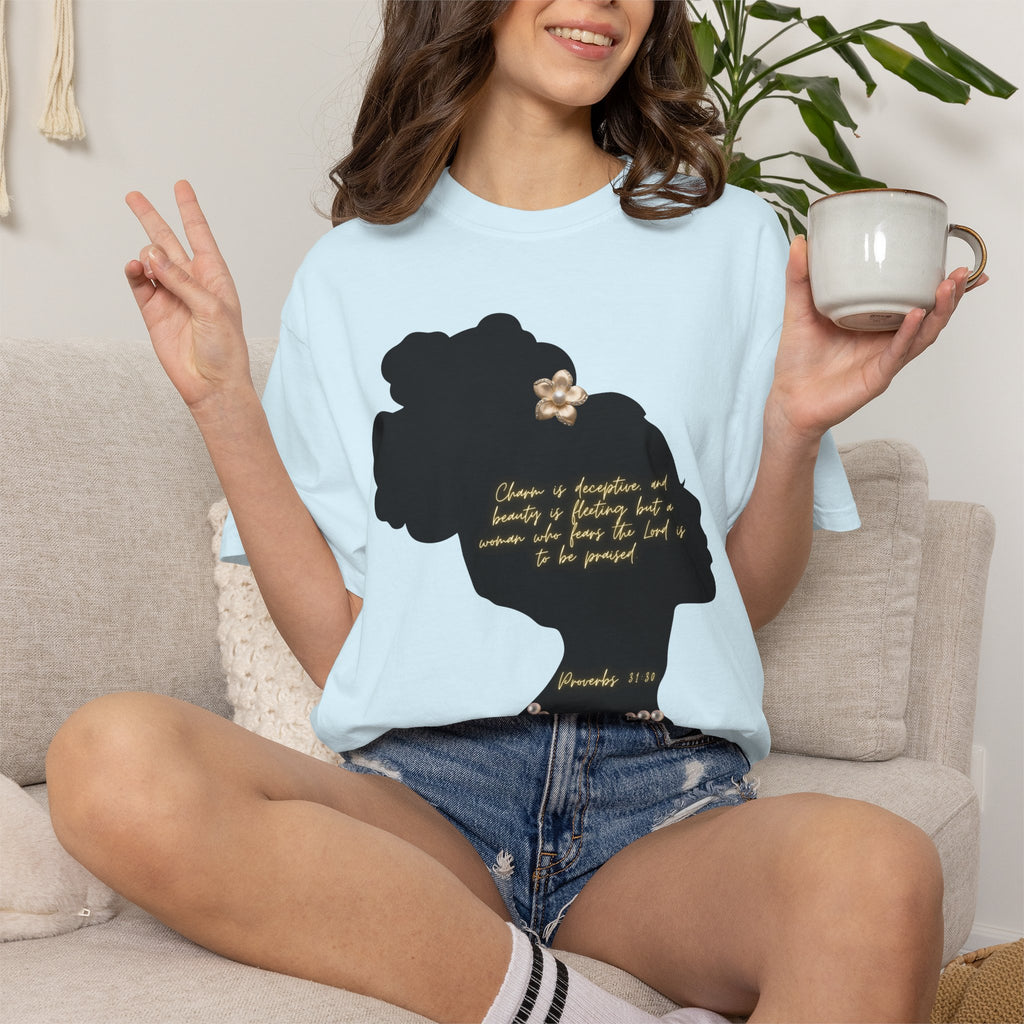 Proverbs 31:30 Pearls - T-Shirt