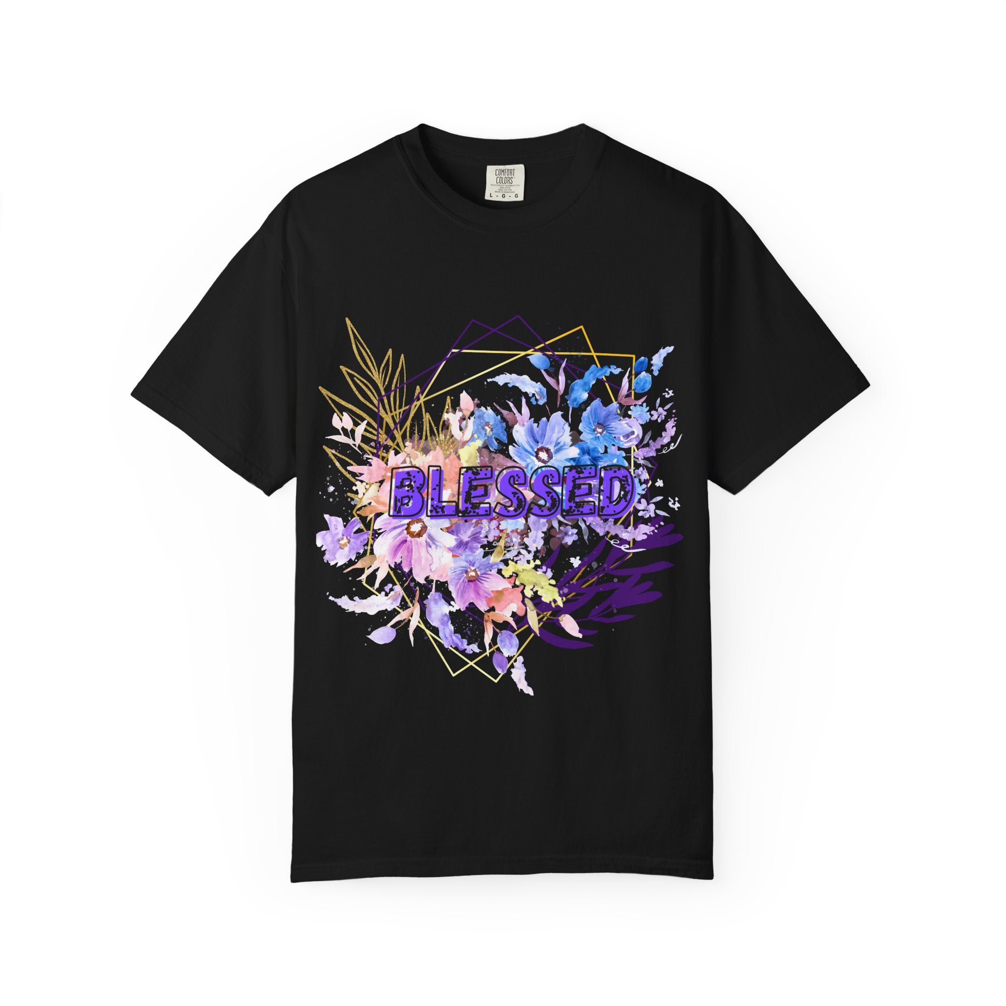 'Blessed'  — Floral T-Shirt