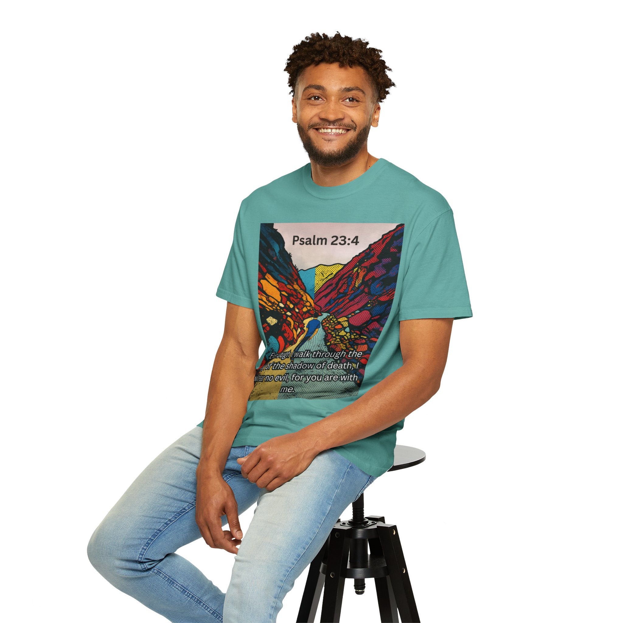 Psalm 23:4 — Valley Tee