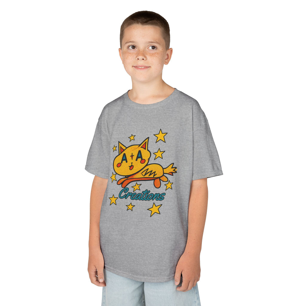 'A+A Creations' Star Gaze Kitty -  Kids Tee