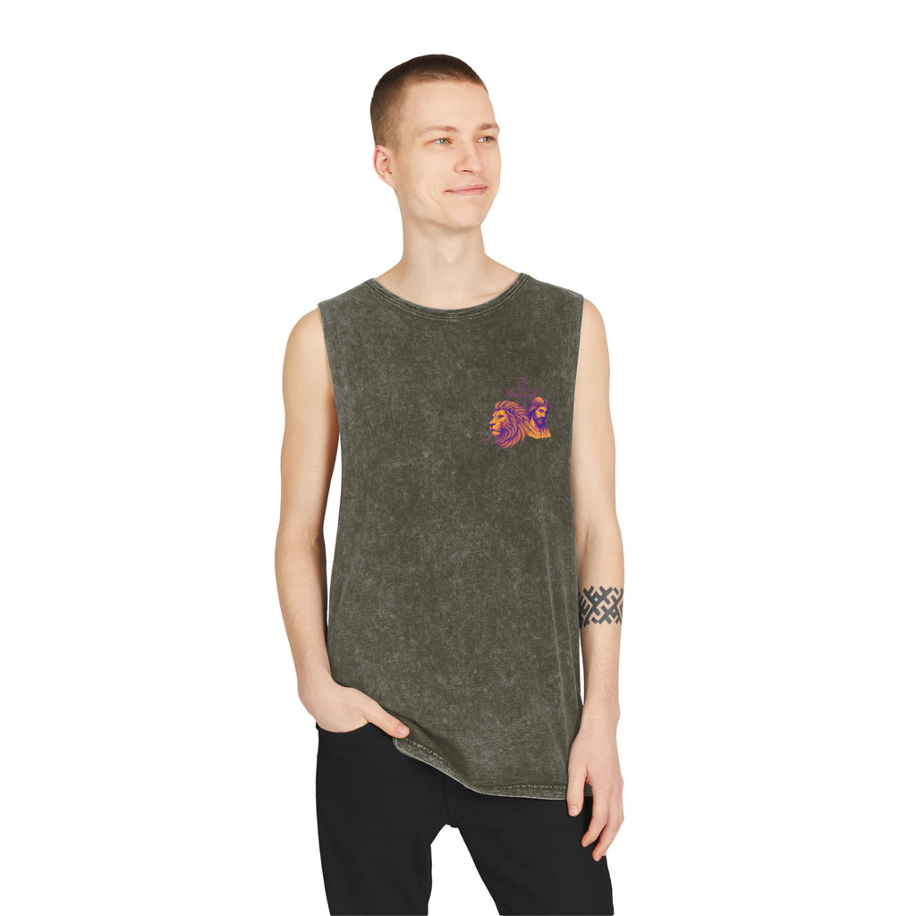 "Jesus Loves You" Stonewash Tank