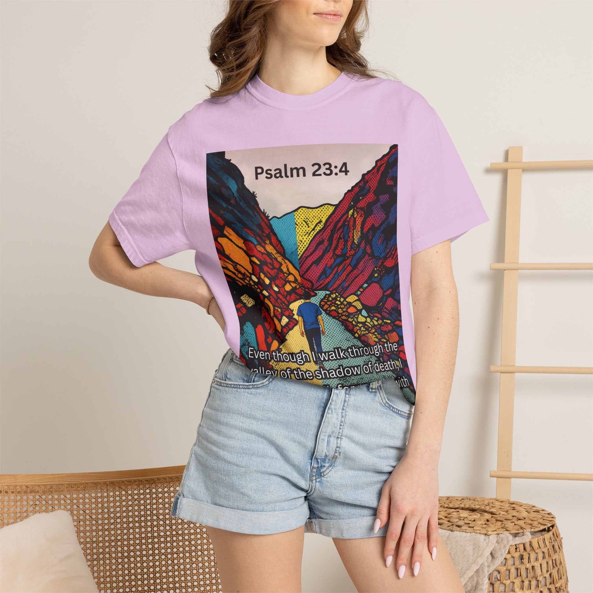 Psalm 23:4 — Valley Tee