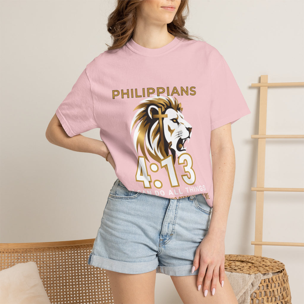 Philippians 4:13: "I Can Do All Things" - T-Shirt