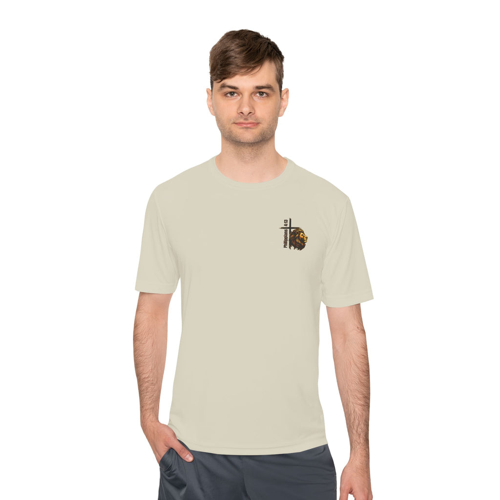 Philippians 4:13— Moisture-Wicking T-Shirt