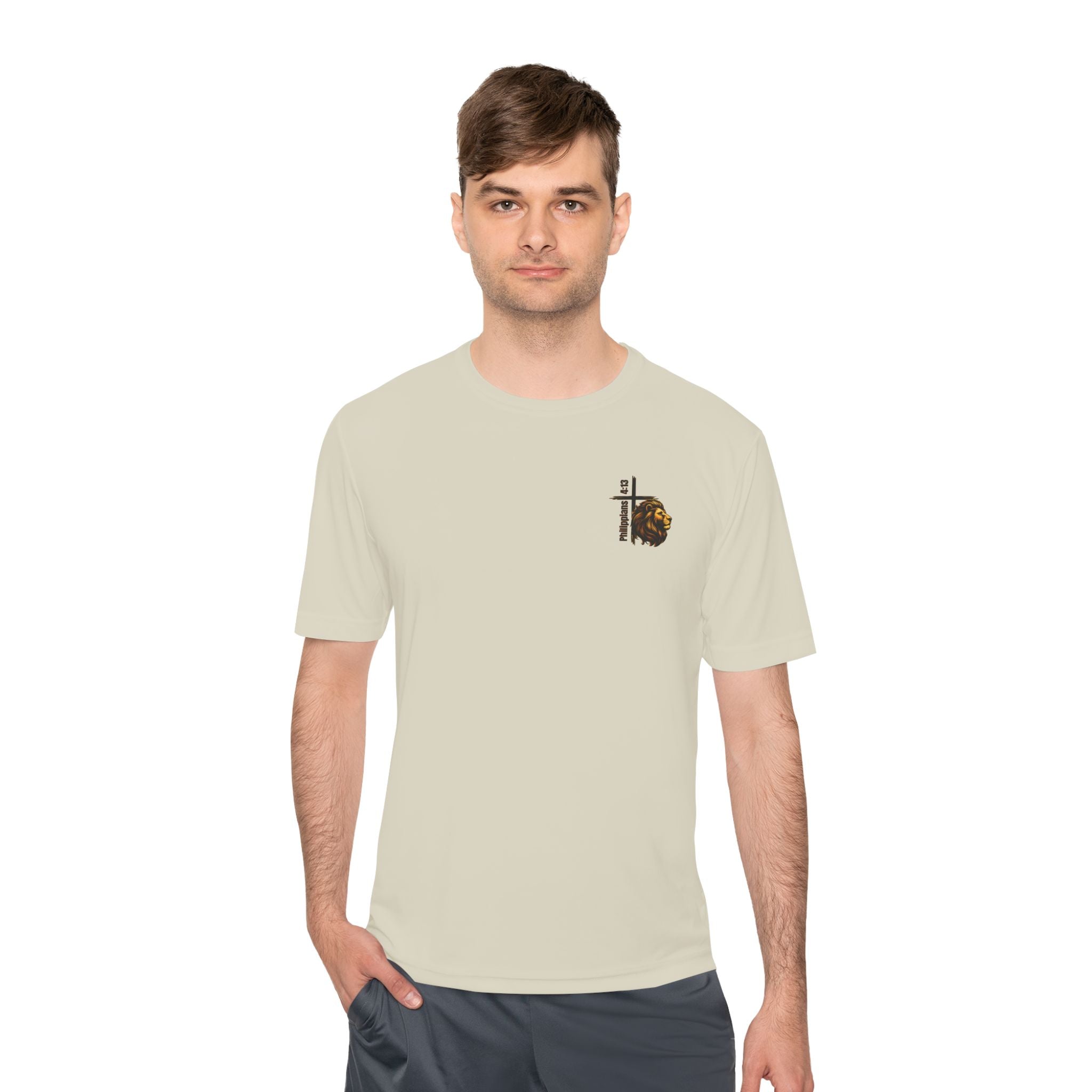 Philippians 4:13— Moisture-Wicking T-Shirt