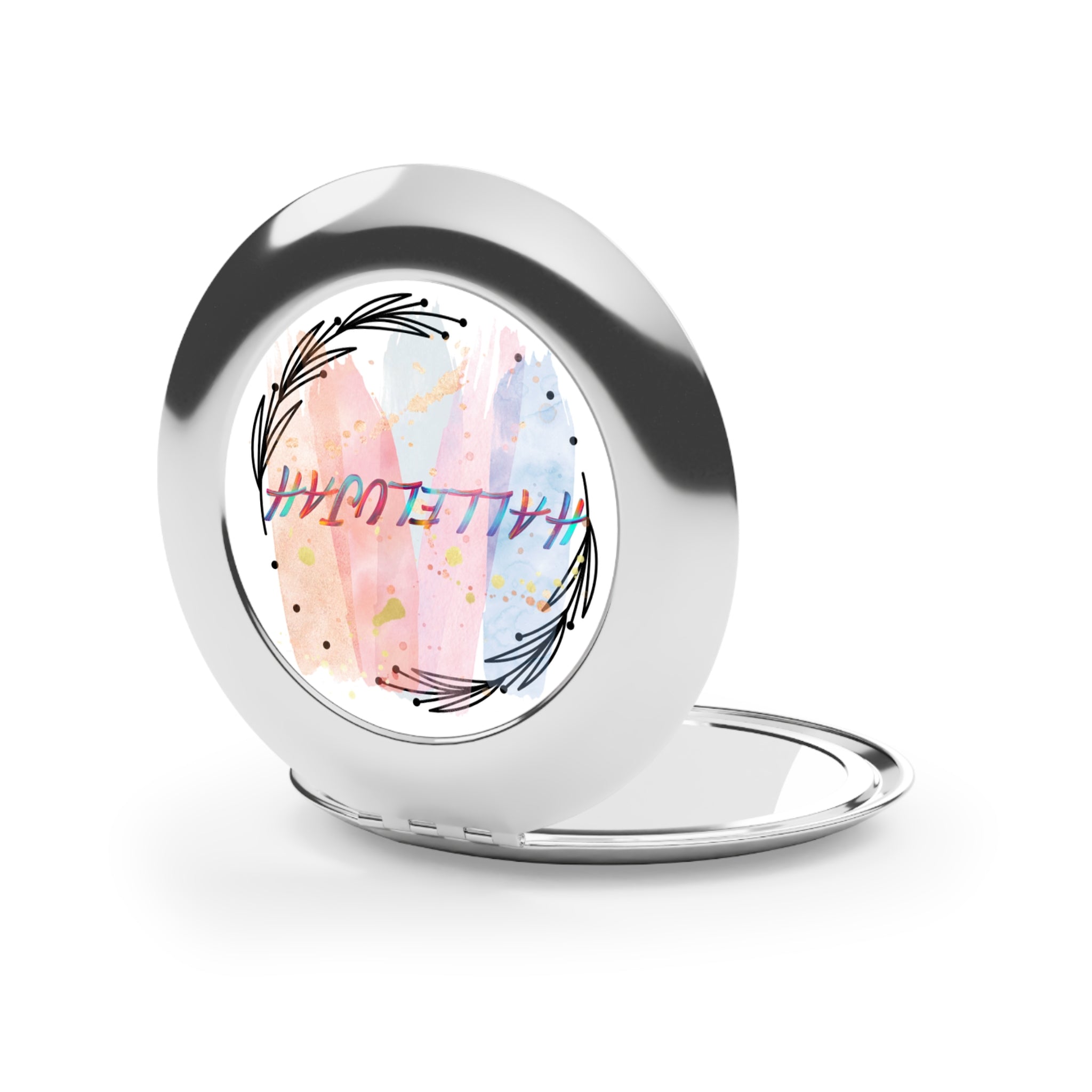 "Hallelujah" — Compact Travel Mirror